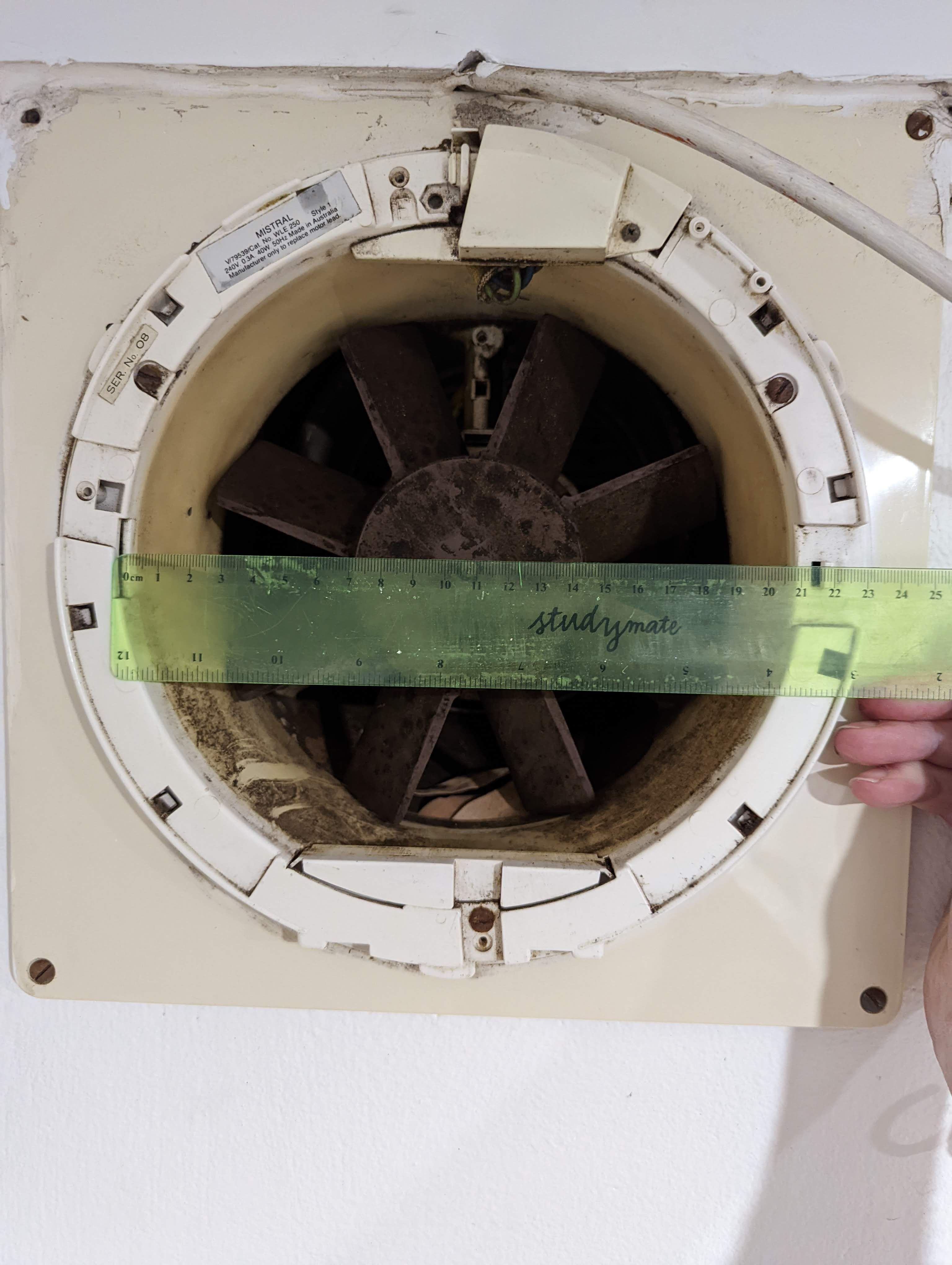 How to replace old exhaust fans in bathr... Bunnings community