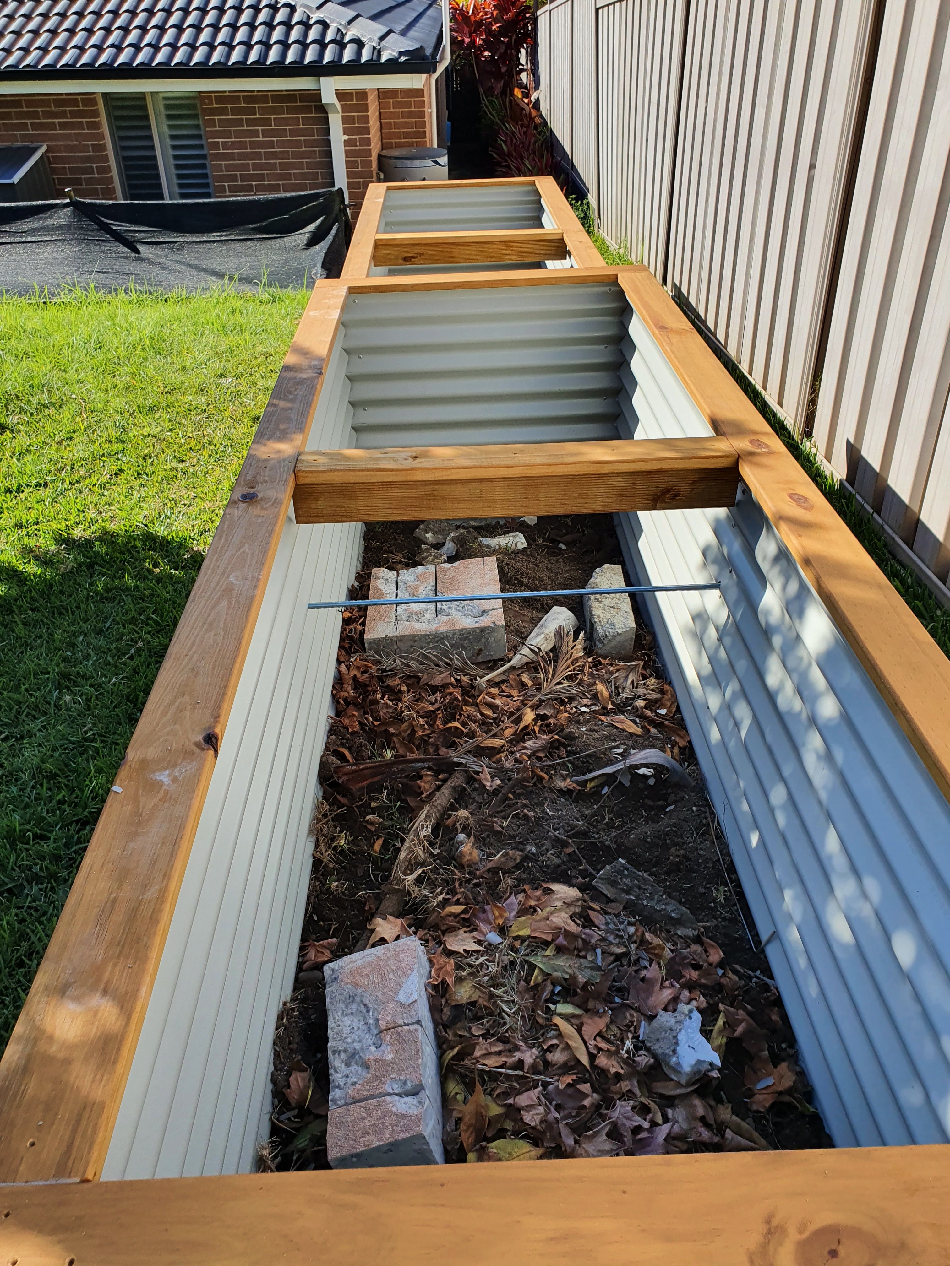 How I built raised garden beds Bunnings community
