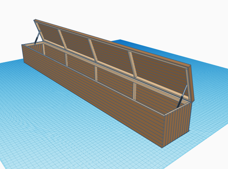 Hiding a pool cover roller Bunnings community