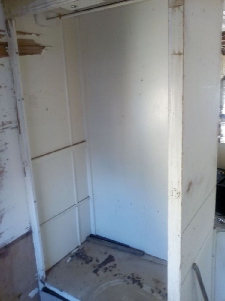 Left side wardrobe in bedroom