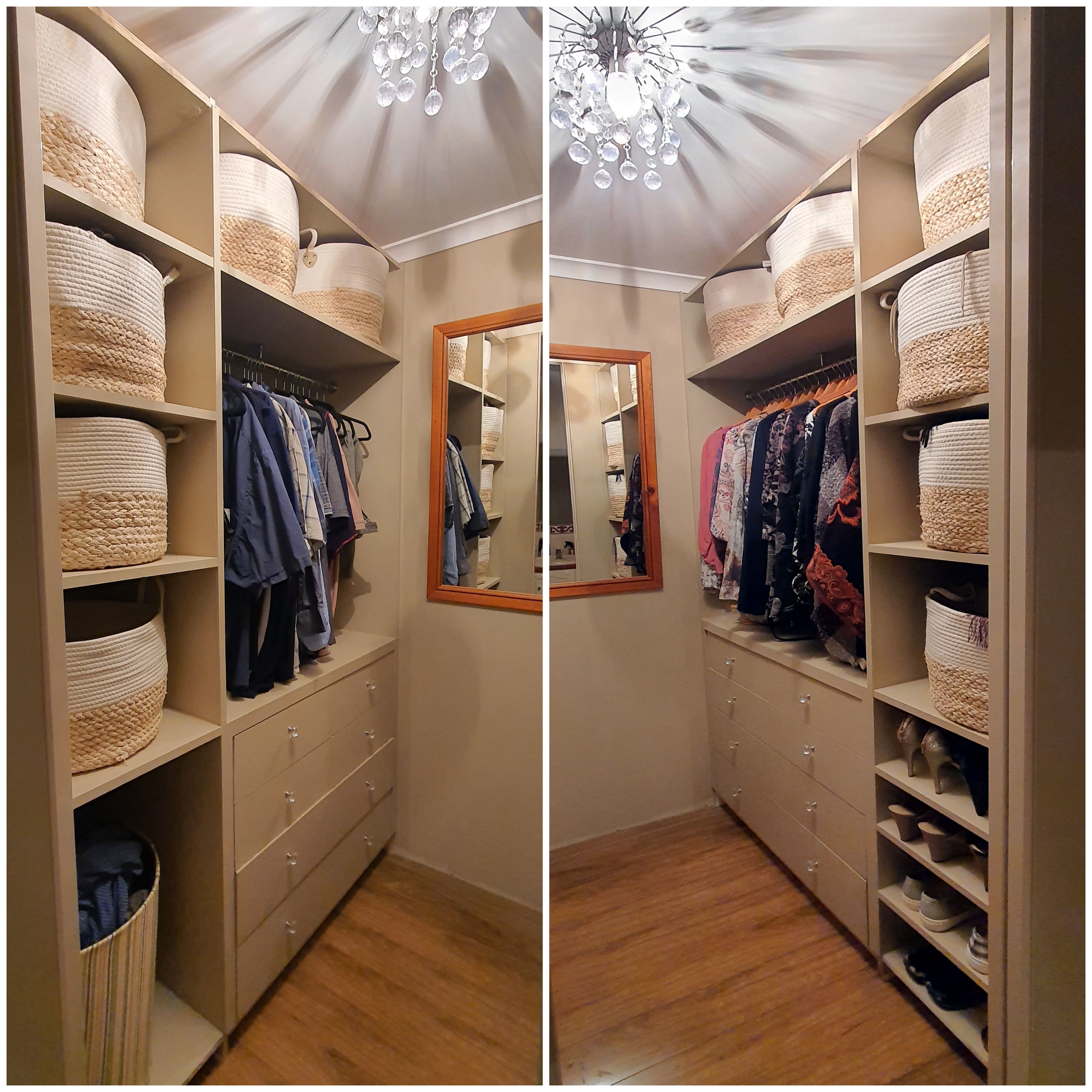 Custom made walkin wardrobe Bunnings community