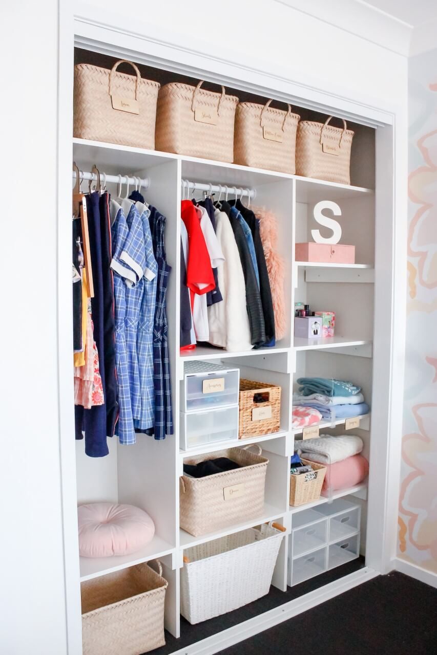Wardrobe makeover with extra storage | Bunnings Workshop community