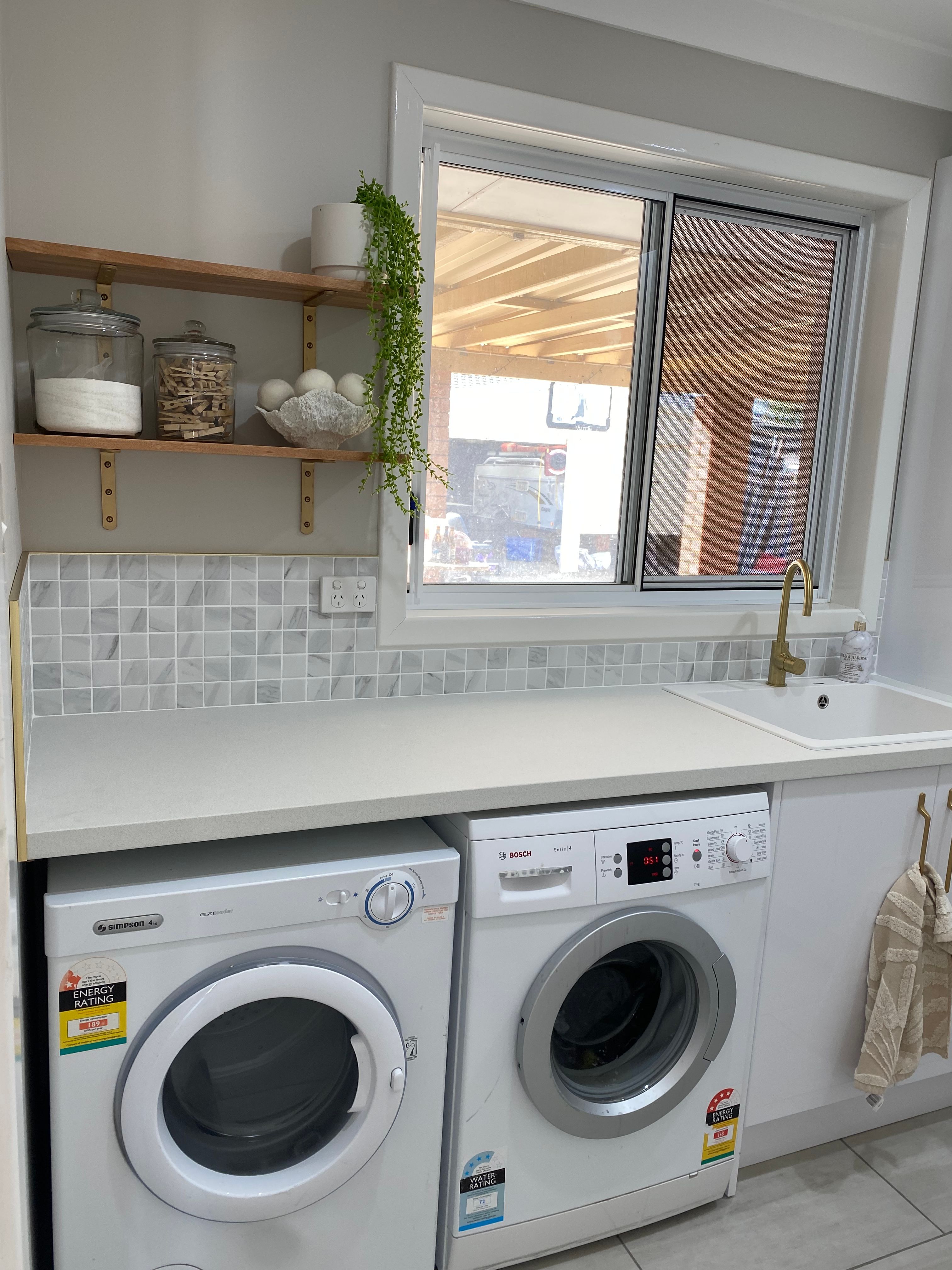 Our DIY laundry room Bunnings community