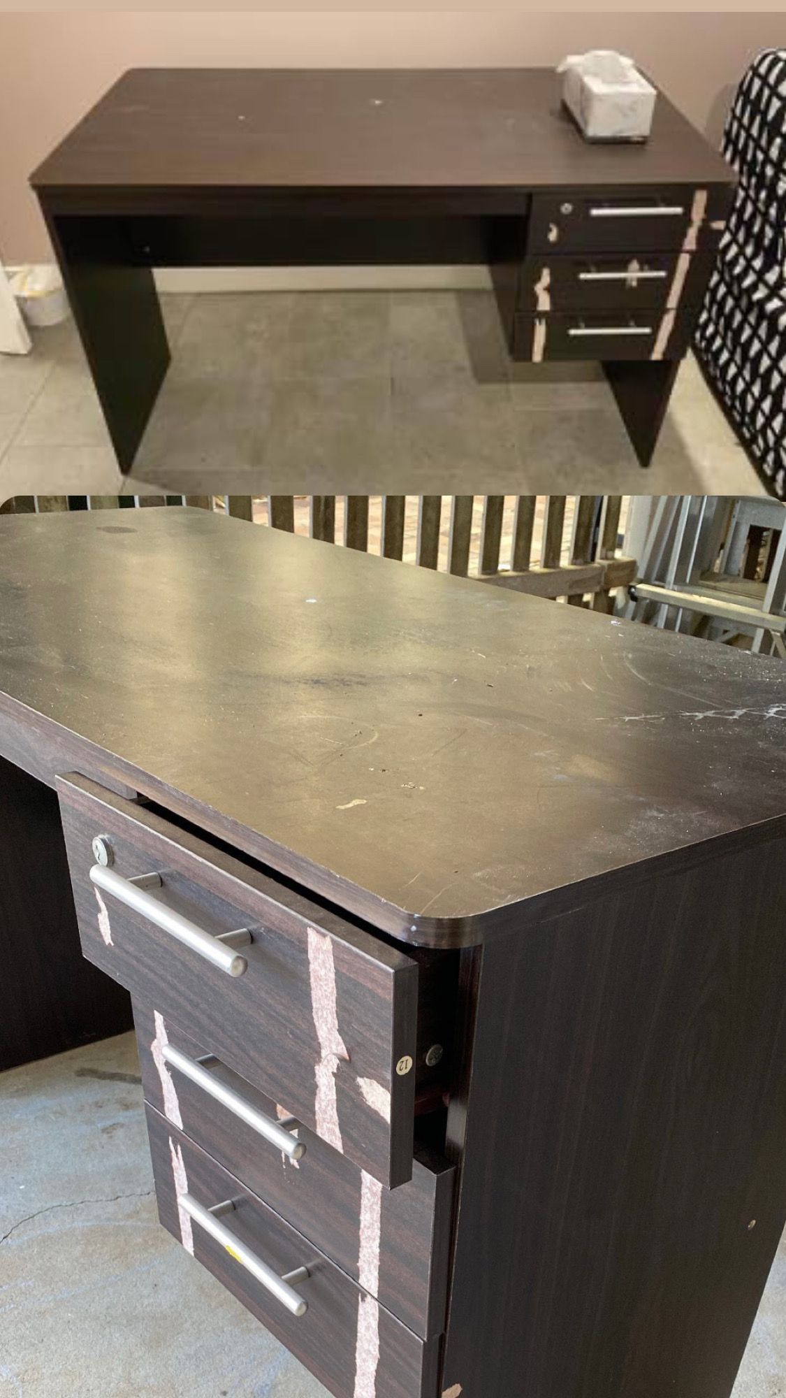 Art deco desk Bunnings community