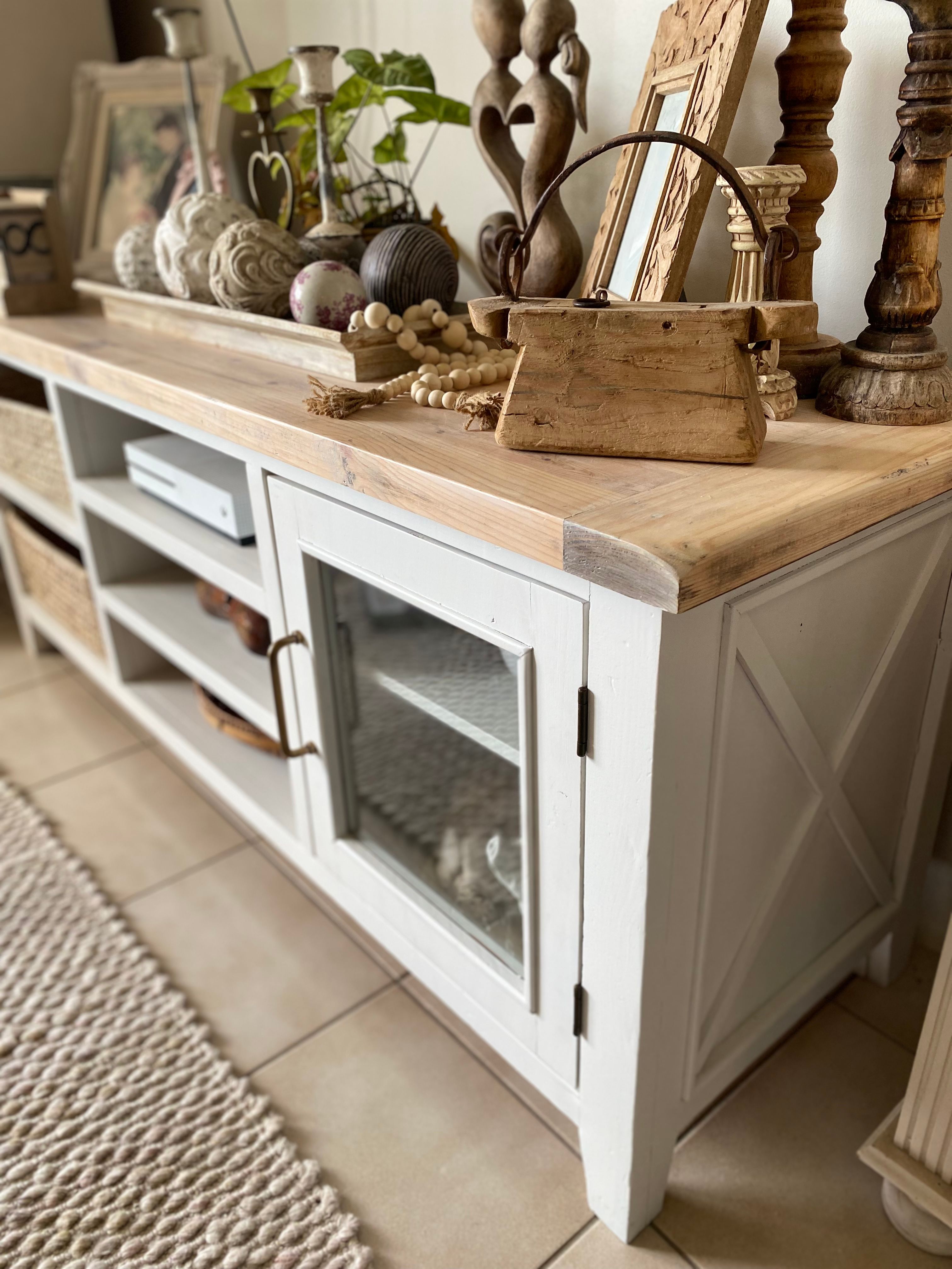 Upcycled TV unit Bunnings community