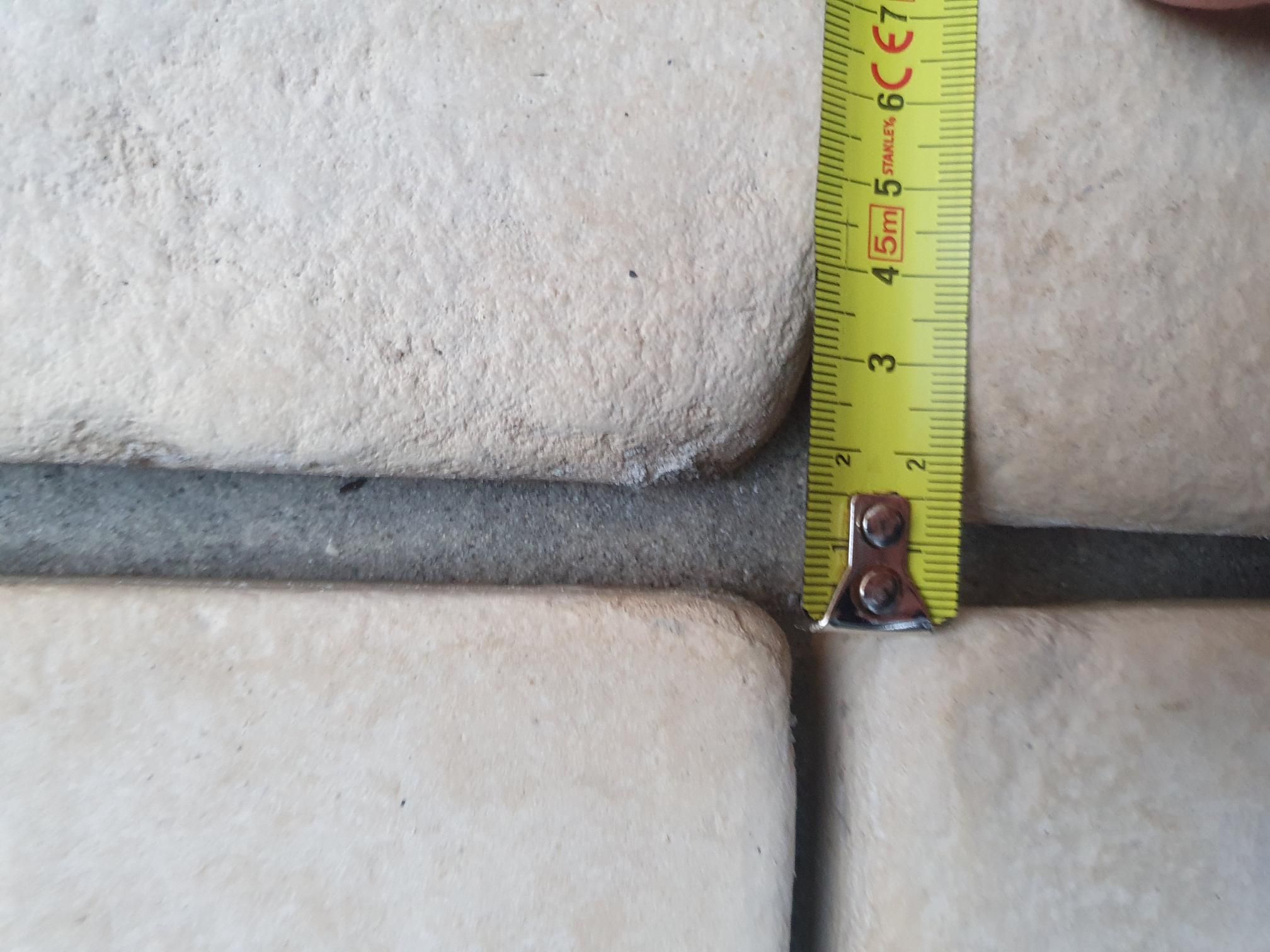 How to fill gaps between pavers? Bunnings community