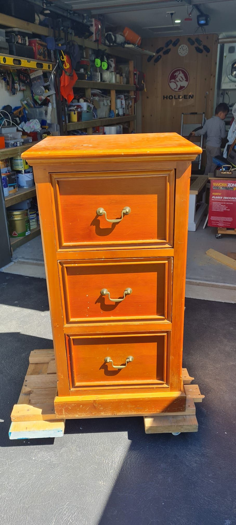 Upcycled filing Bunnings community