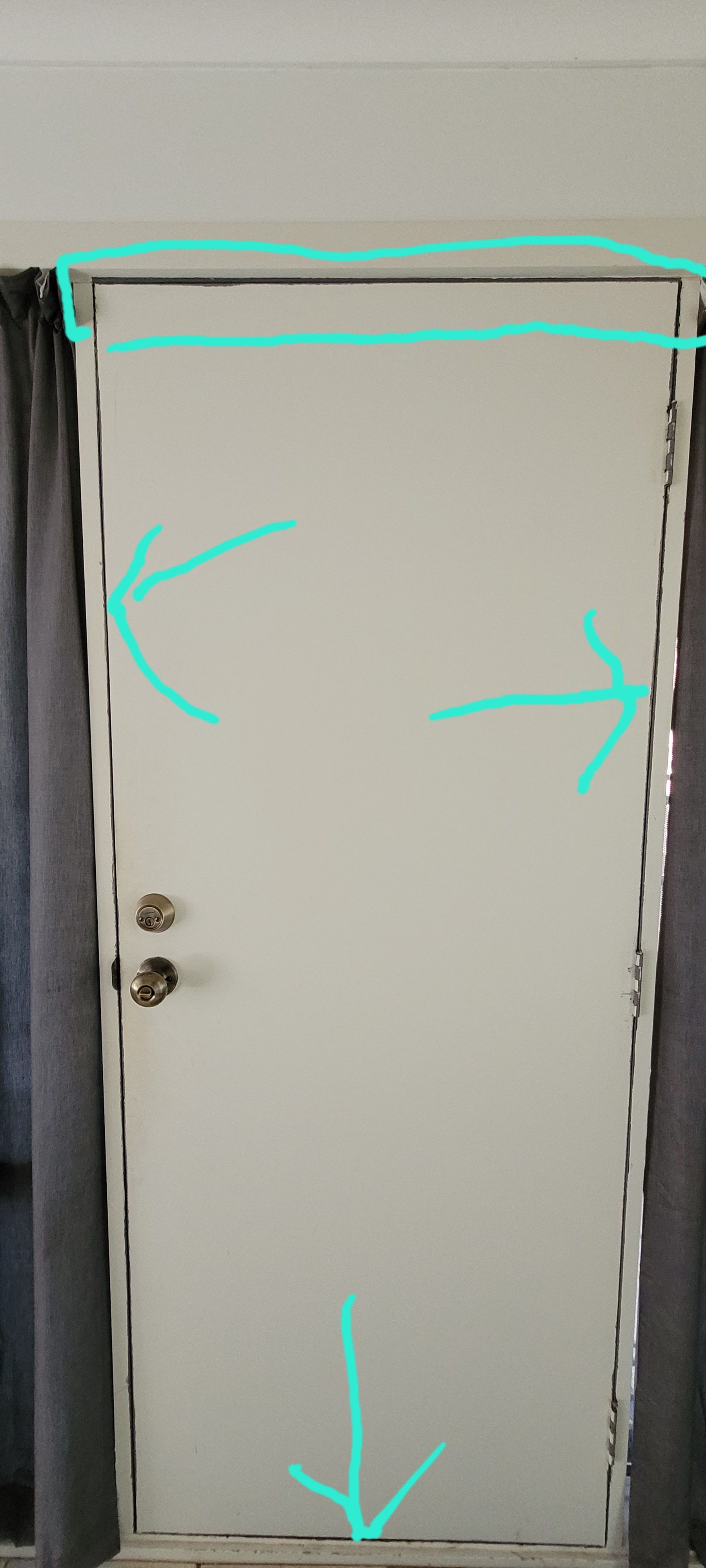How to seal doors? Bunnings community