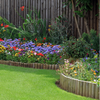Timber garden edging