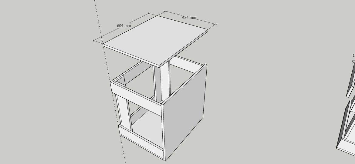 How to create a slide-out bin cupboard? | Bunnings Workshop community