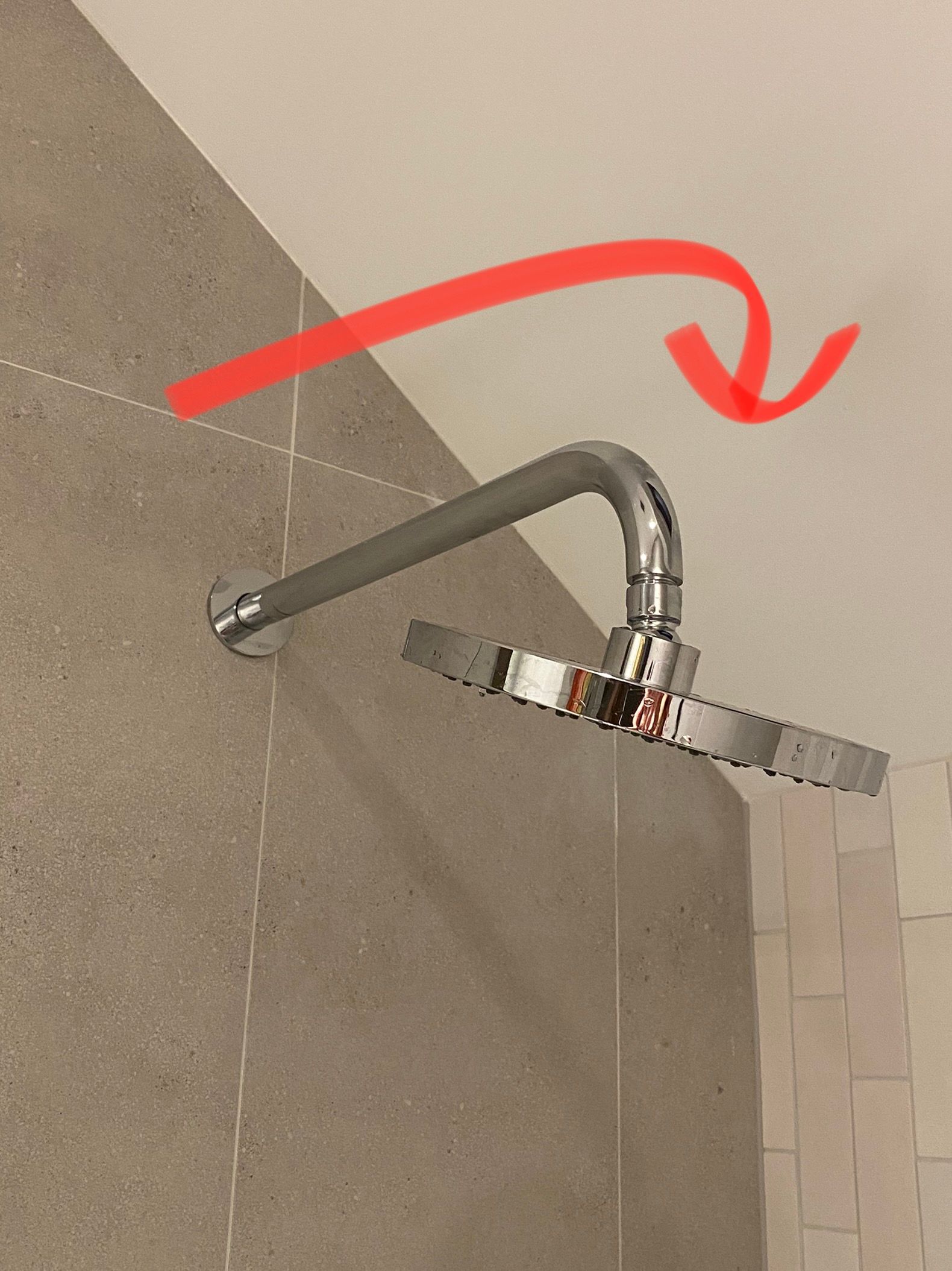 How to change the rain shower head to a Bunnings community