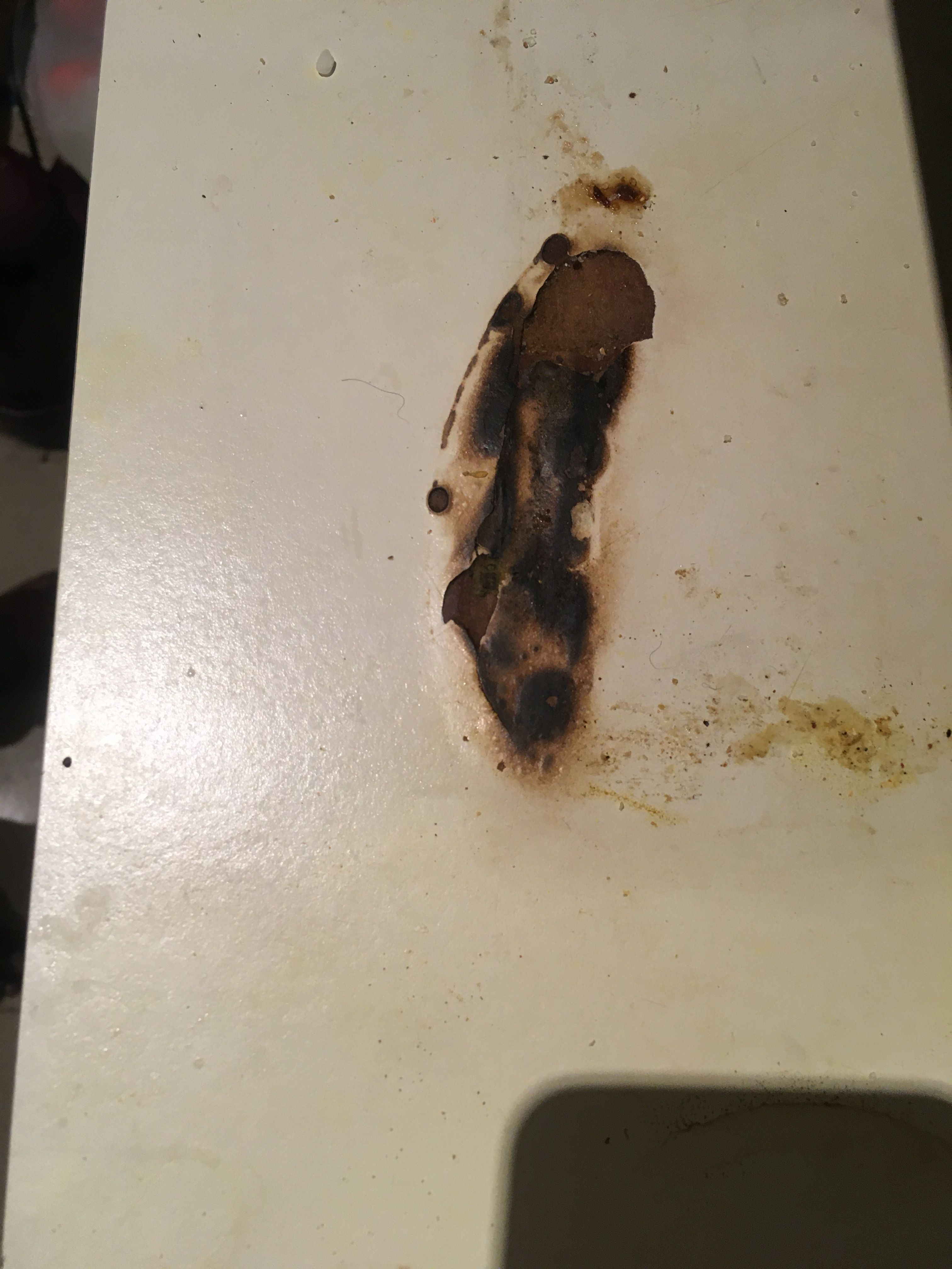 How to repair a damaged laminate benchto... Bunnings community