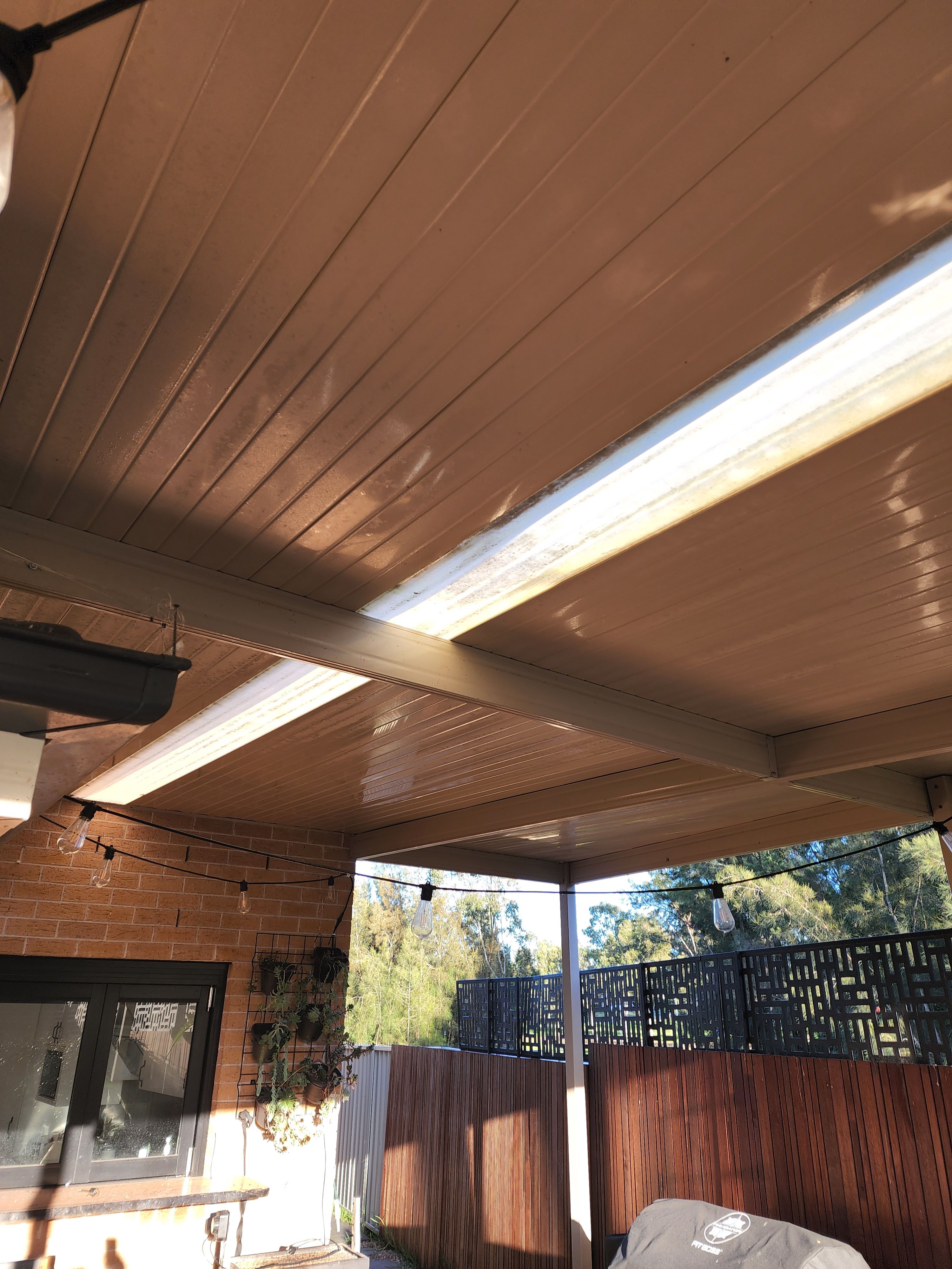 How to insulate a patio roof? Bunnings community