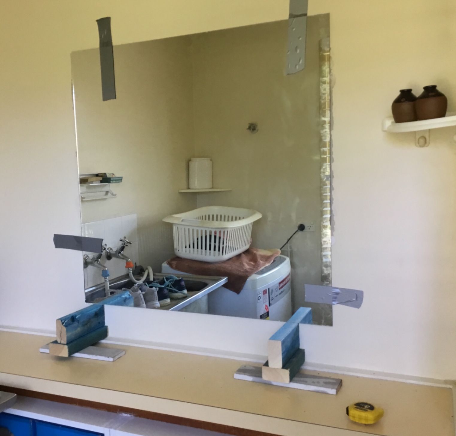 Solved Hanging rope shelves and D.I.Y. mirror Bunnings