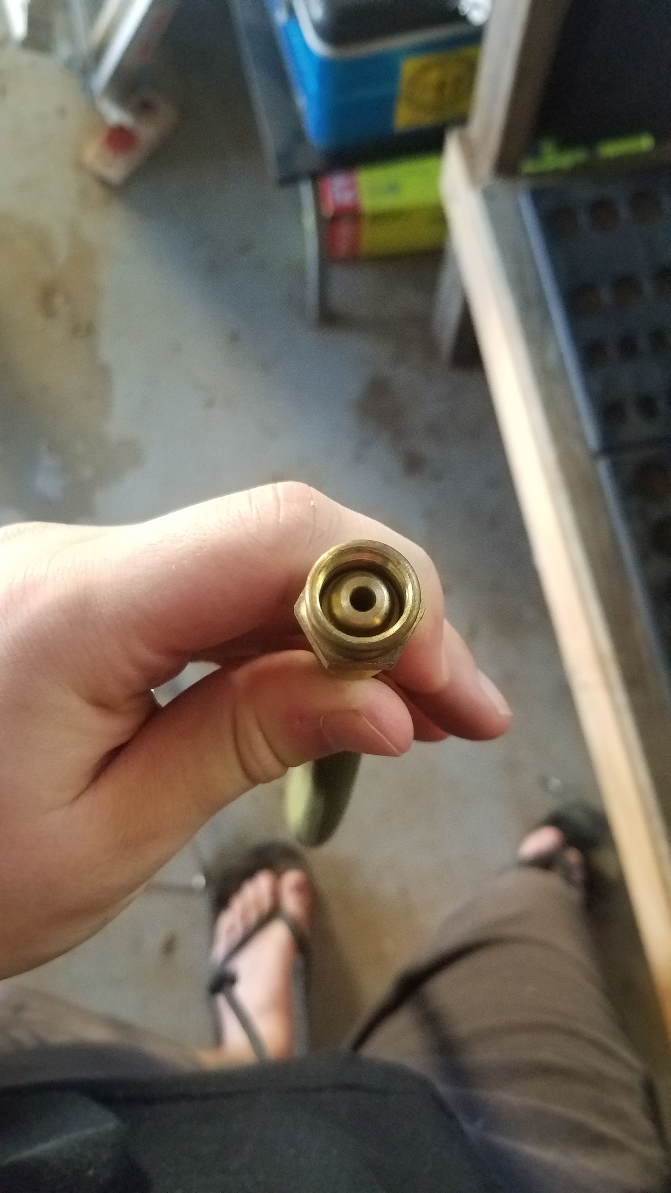 Need a gas bottle adaptor for old campin... Bunnings community