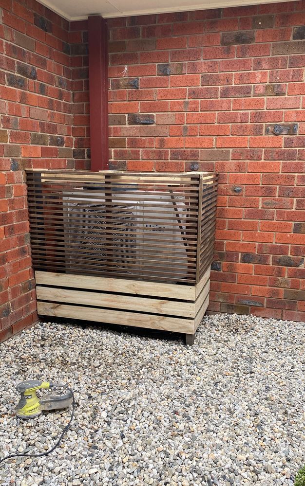 Air conditioning condenser screen | Bunnings Workshop community