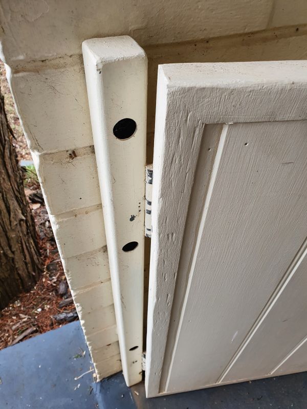 How to anchor a side gate post? Bunnings community