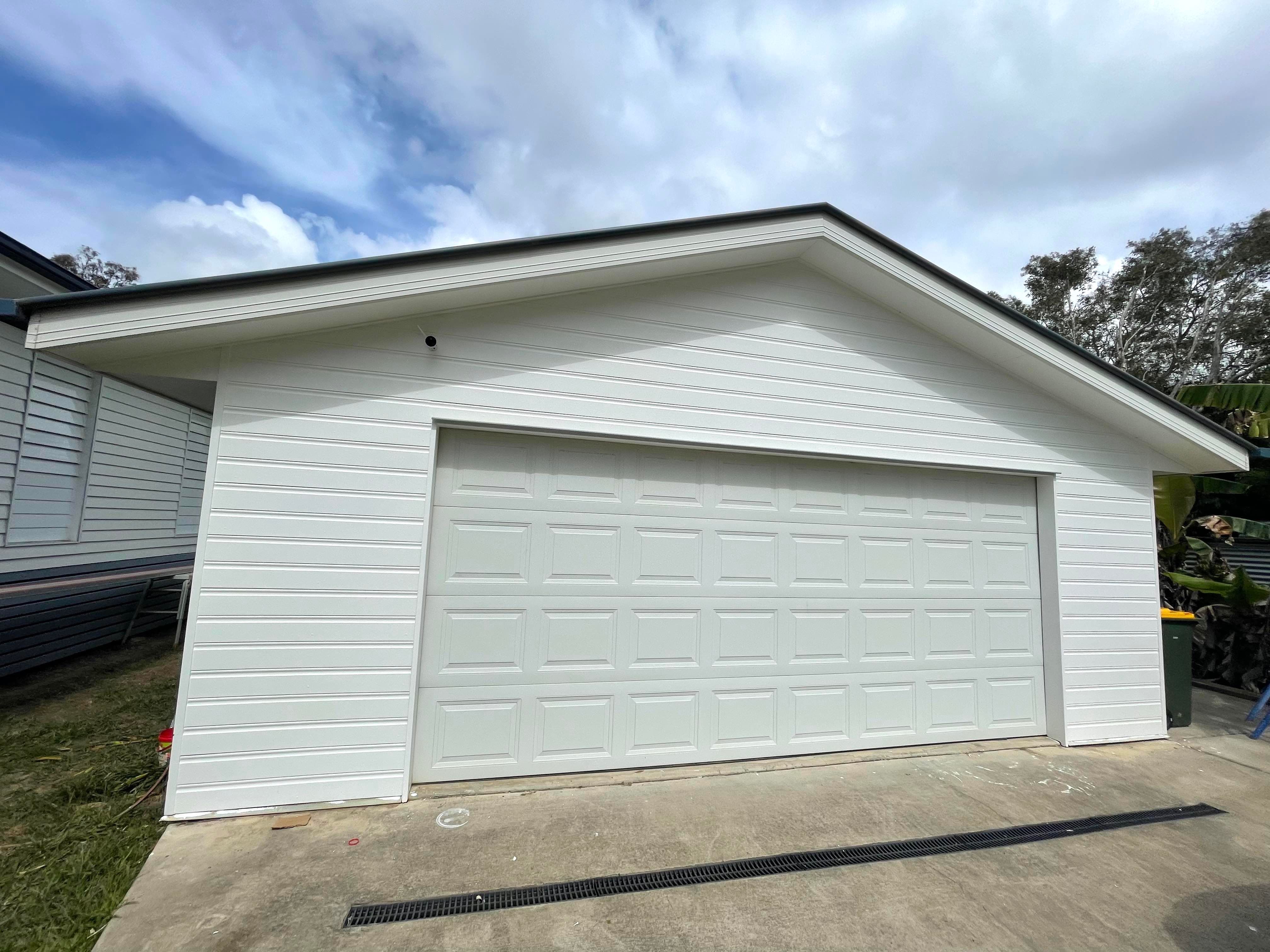 Repaint double car garage Bunnings community
