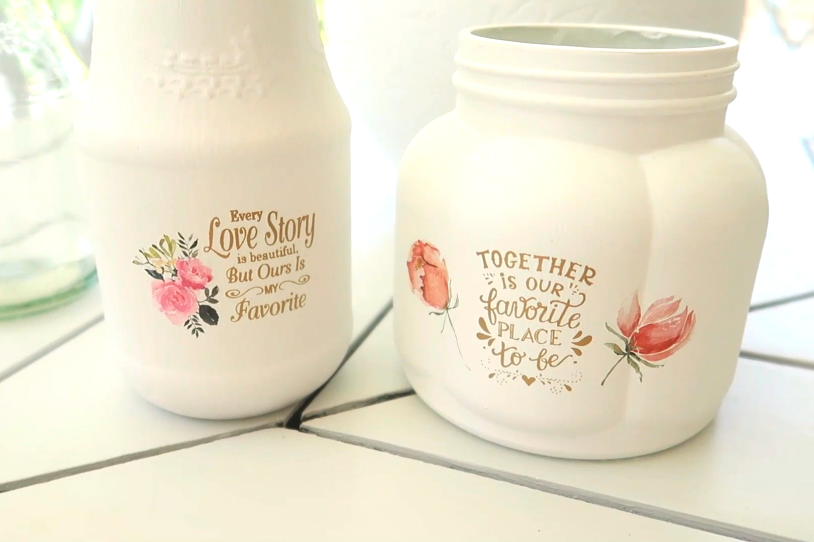 Upcycled pots for faux plants Bunnings community