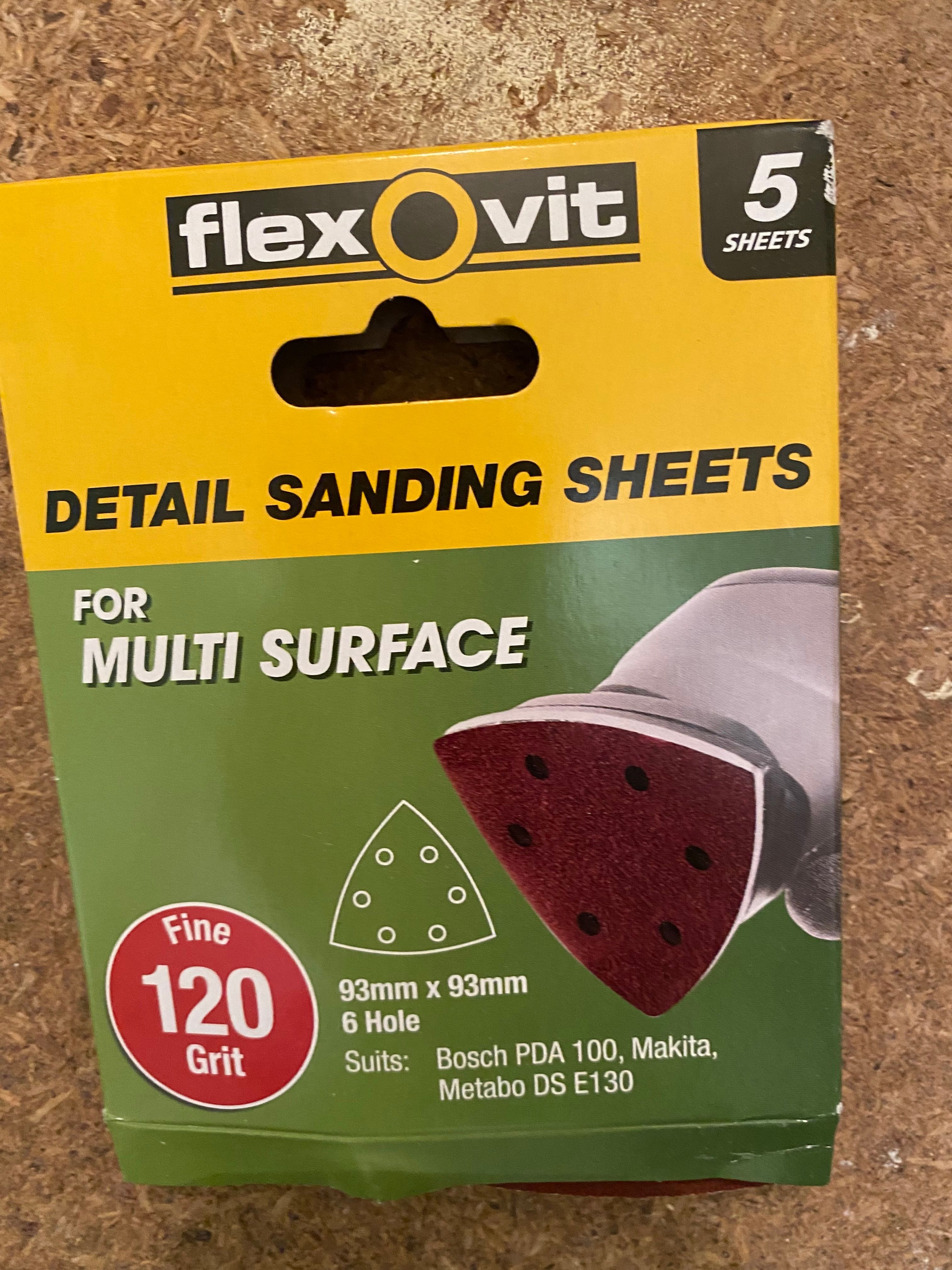 Best sanding sheet for Ryobi 300W sander... Bunnings community