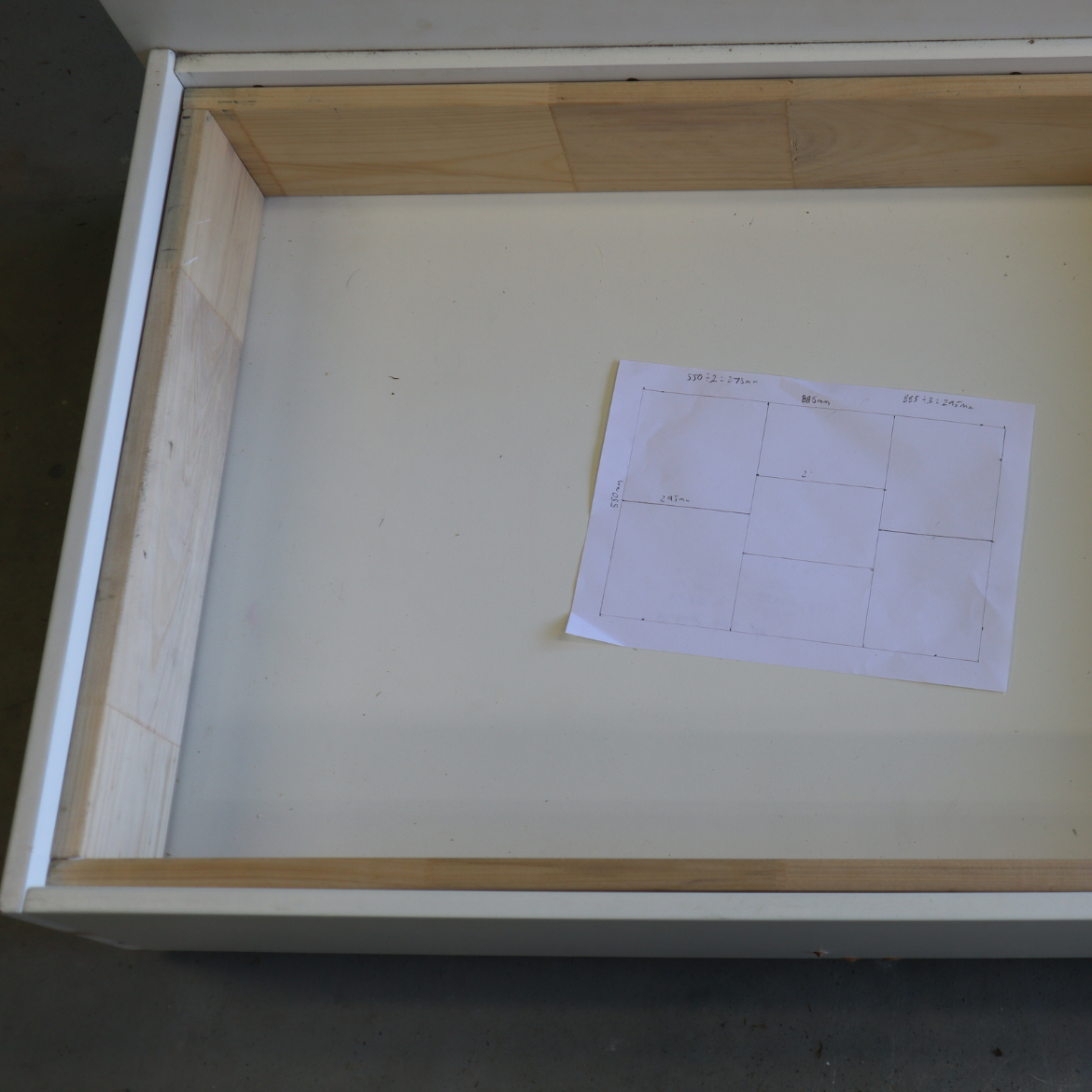 How to build drawer dividers Bunnings community