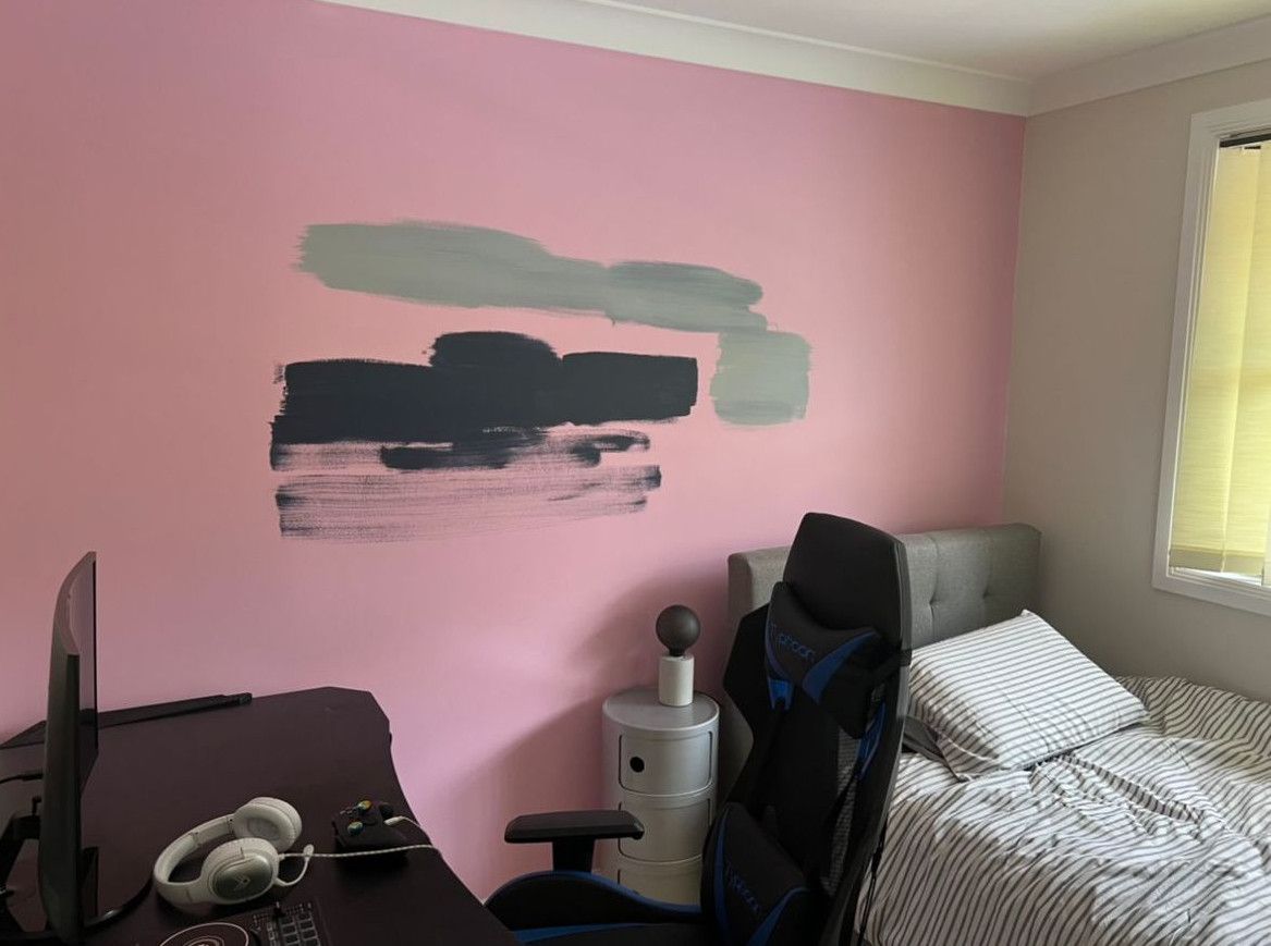 DIY feature wall for son's bedroom Bunnings community