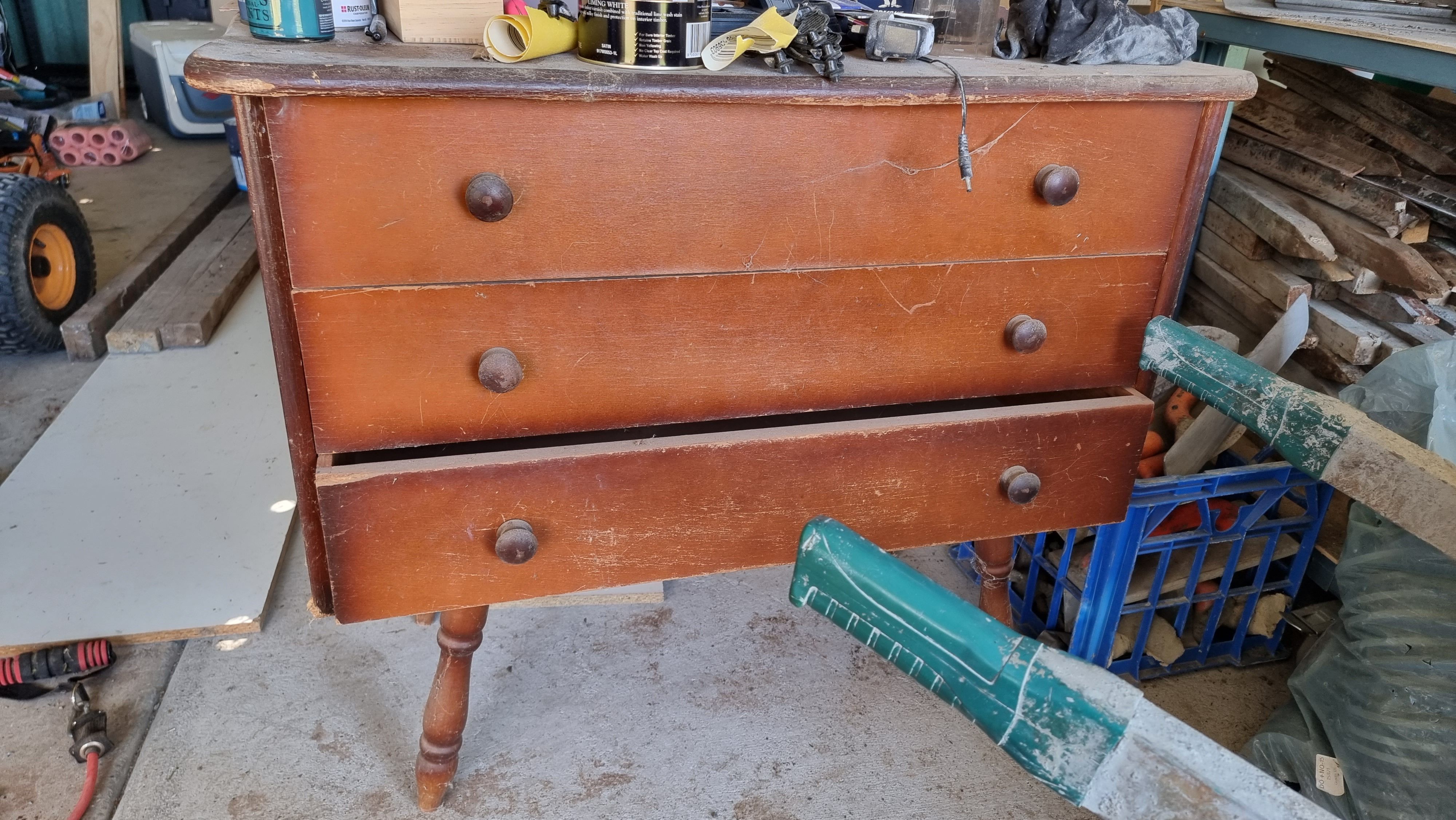 How to restore chipboard furniture? Bunnings community