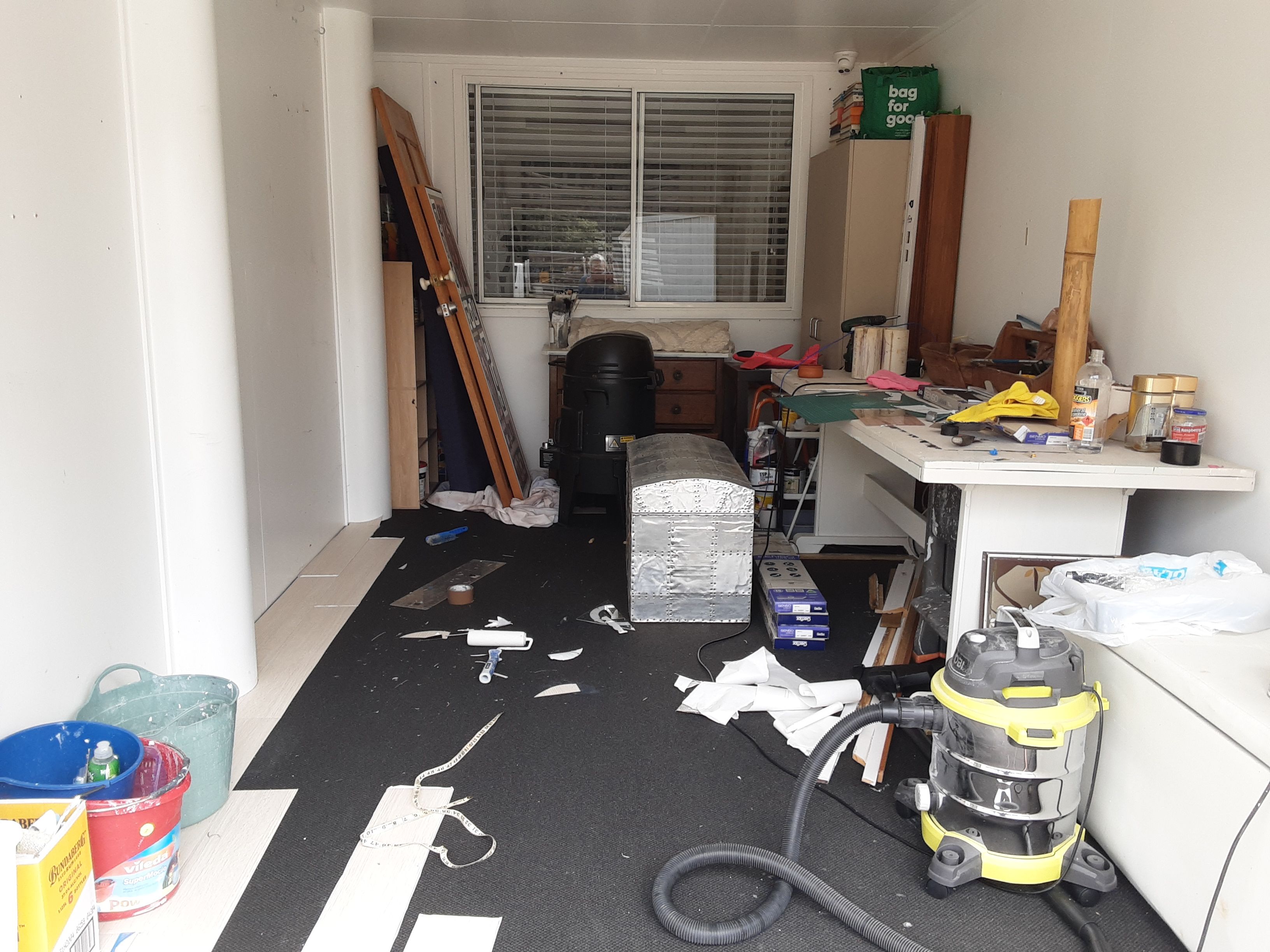 Adhesive floor tiles over carpet for wor... Bunnings community