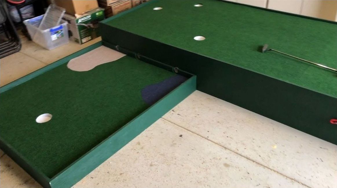 Backyard golf putting green Bunnings community