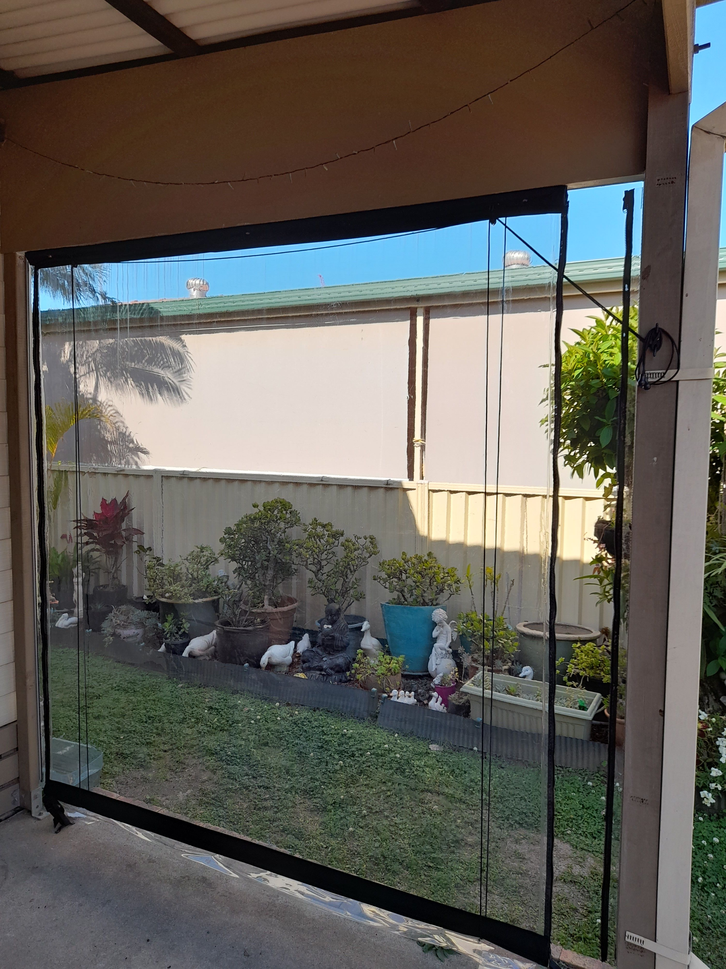 How to fill a gap in bistro blind? Bunnings community