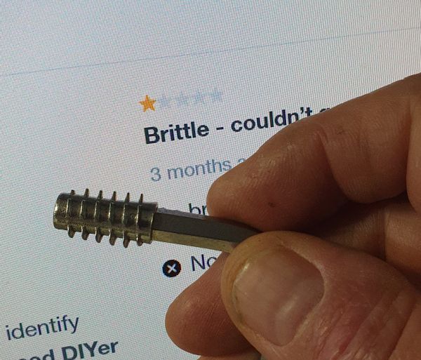 How to drill screw inserts in D.I.Y. tab... Bunnings community