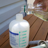 White vinegar is a great option for removing weeds