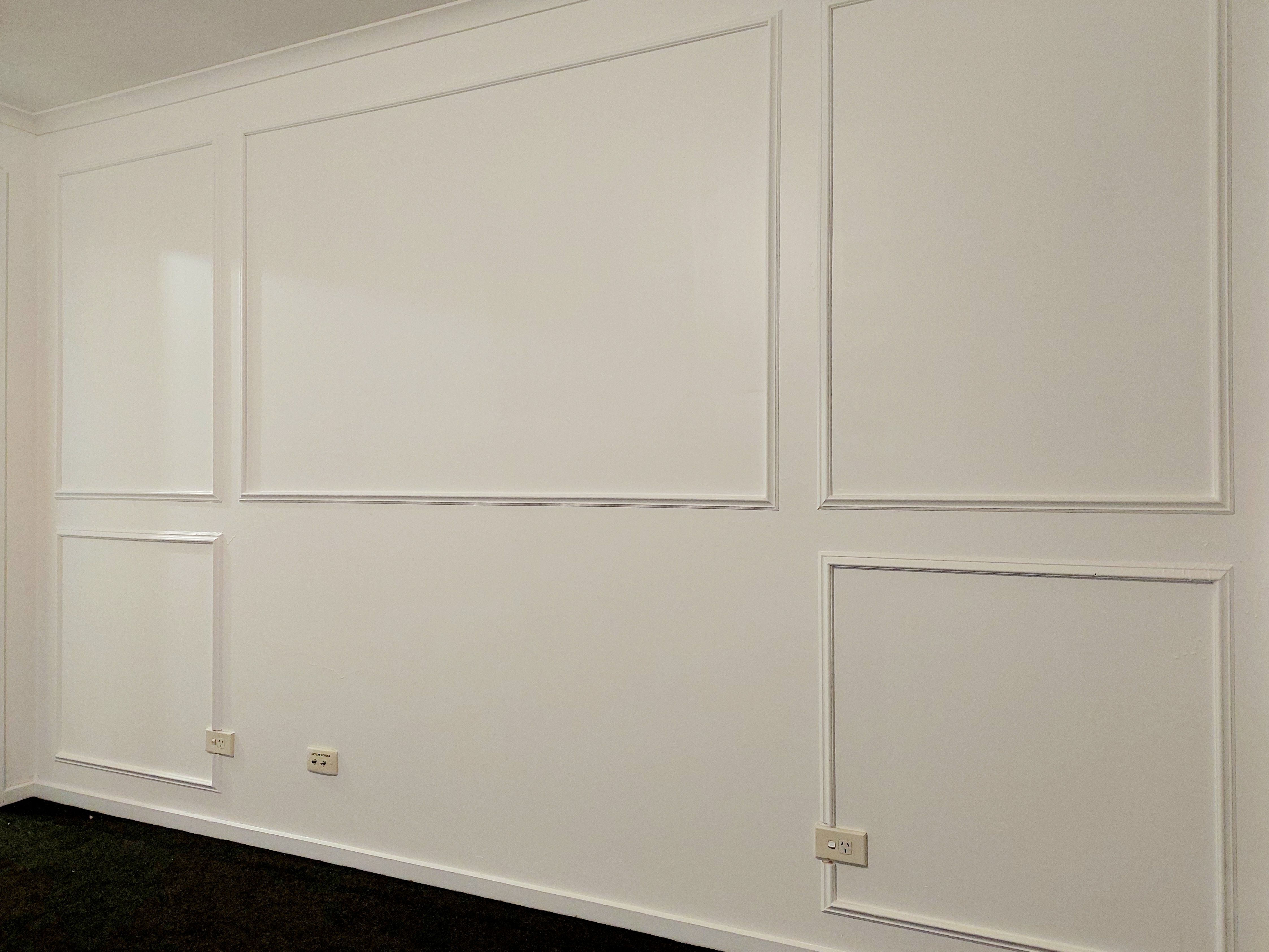 Wainscoting Feature wall Bunnings community
