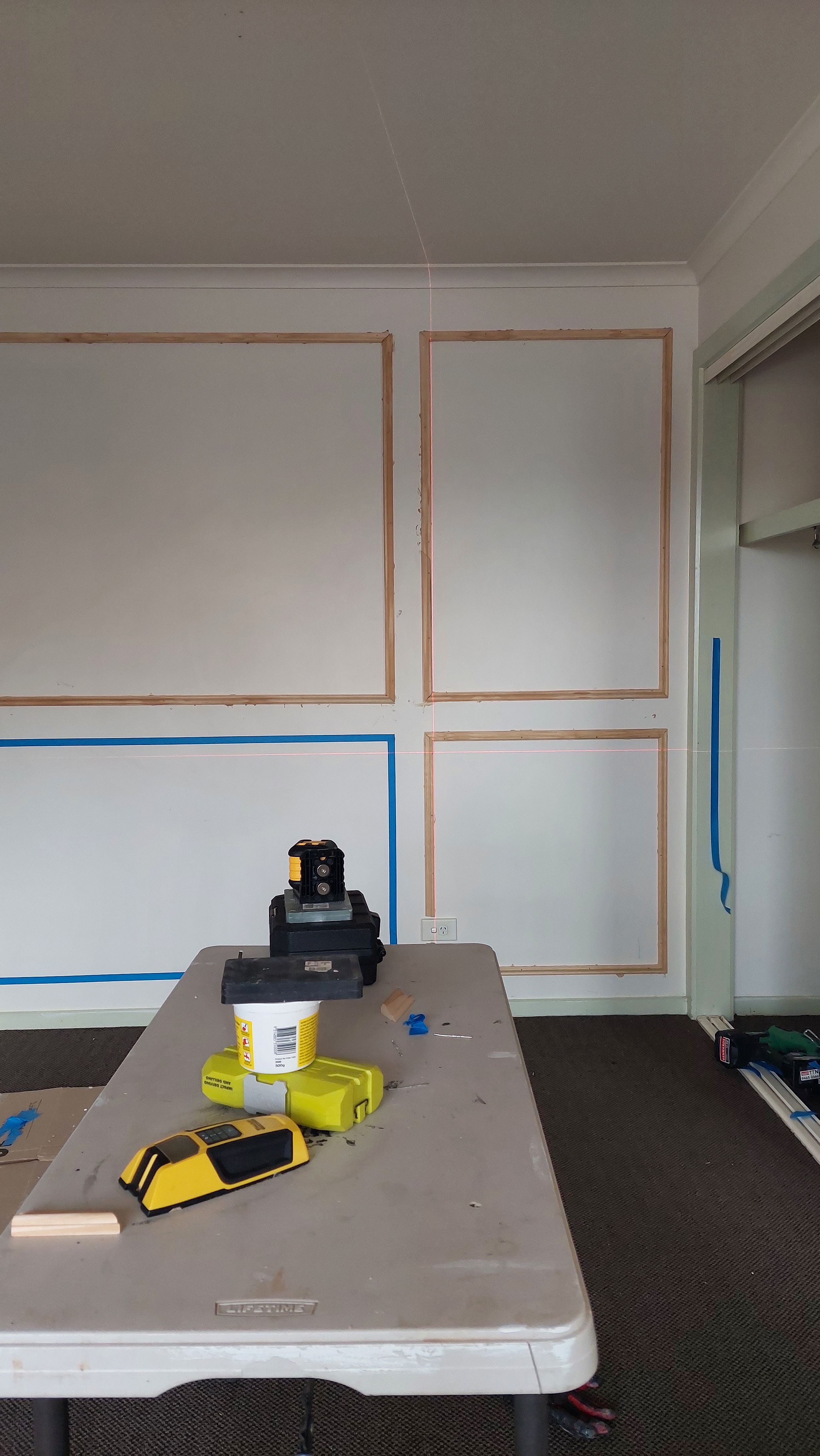 Wainscoting Feature wall Bunnings community