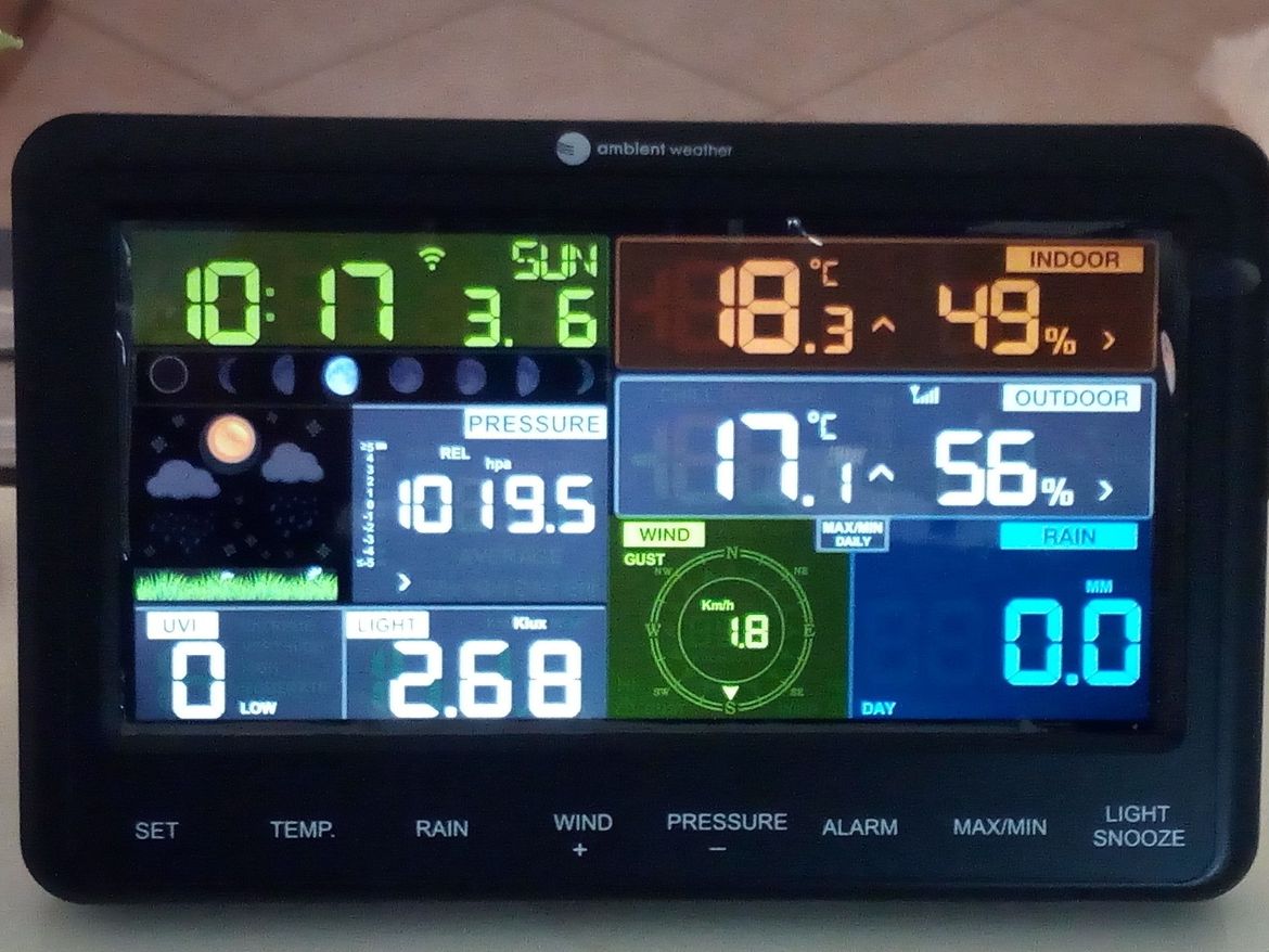 Dedicated indoor console.