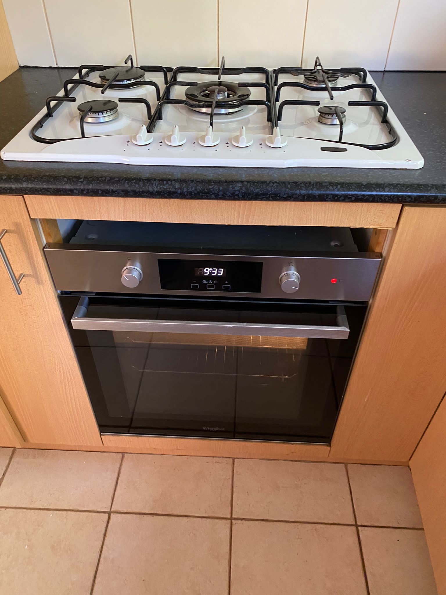 How to fill cavity above new oven? Bunnings community