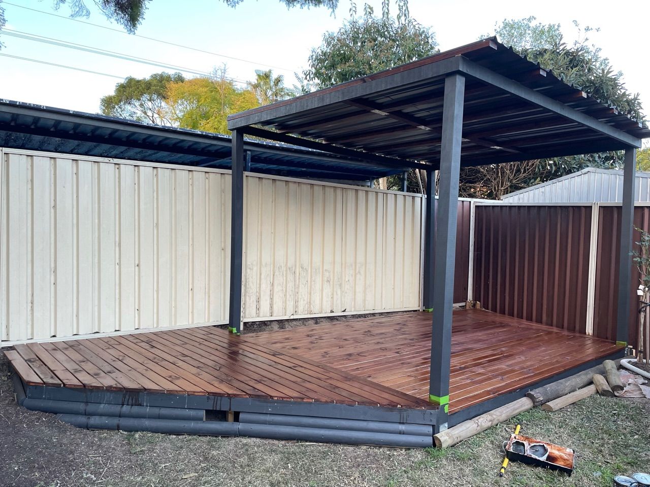 Outdoor Dining and Fire Pit area | Bunnings Workshop community