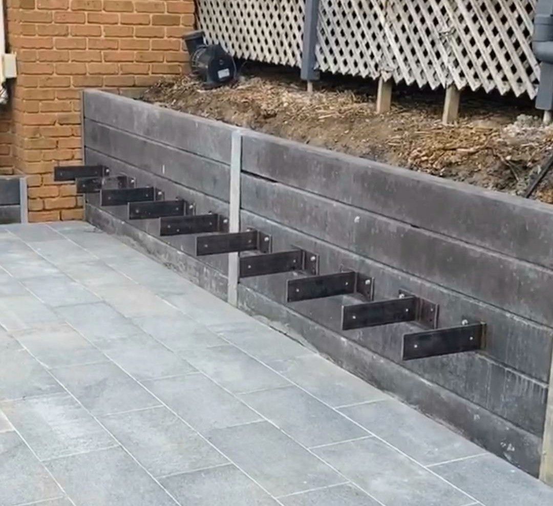 How to fix a floating bench on a concret... Bunnings community