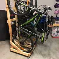 D.I.Y. portable bike stand