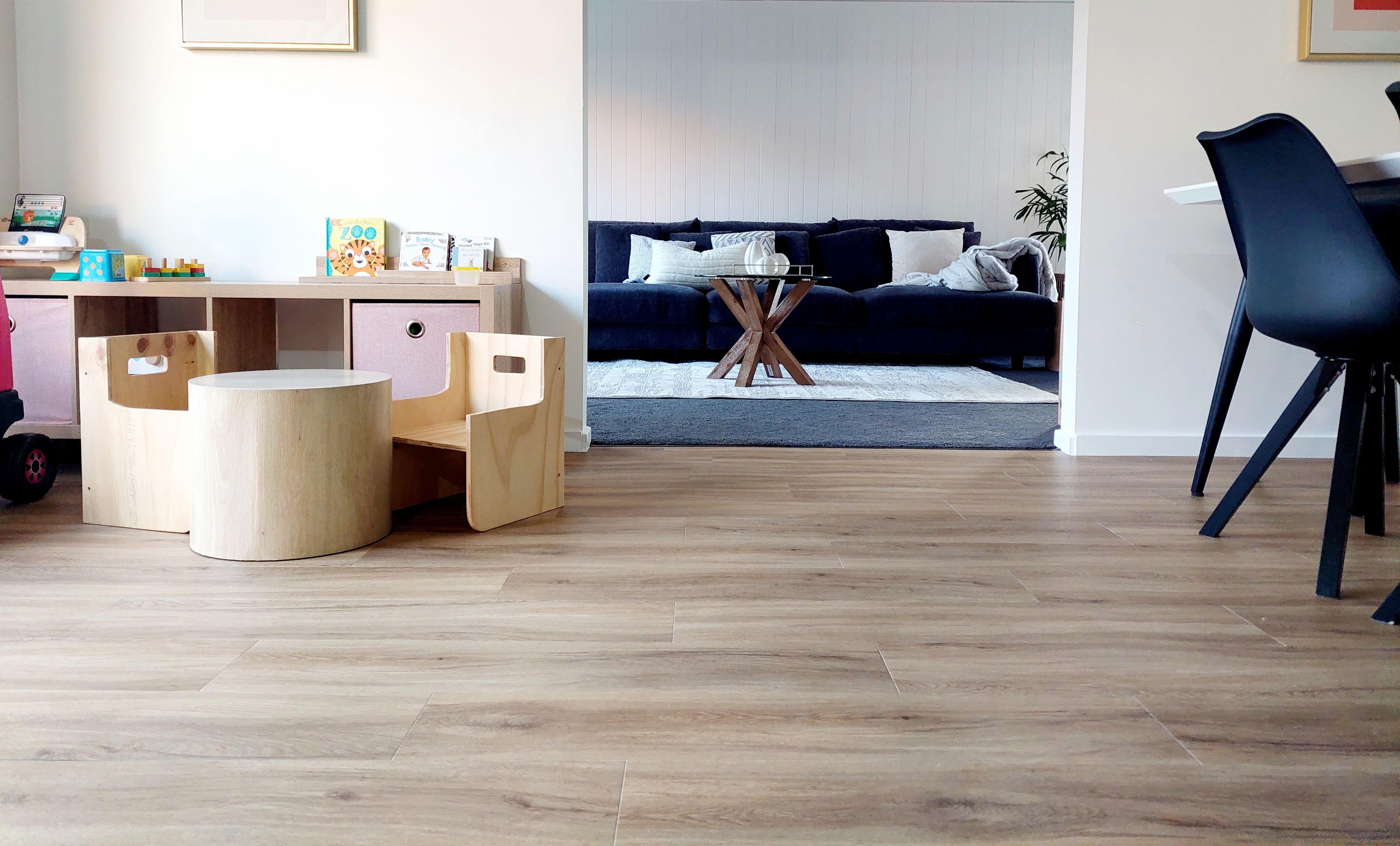 Adhesive vinyl planks over tiles Bunnings community