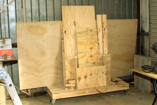 Wood rack