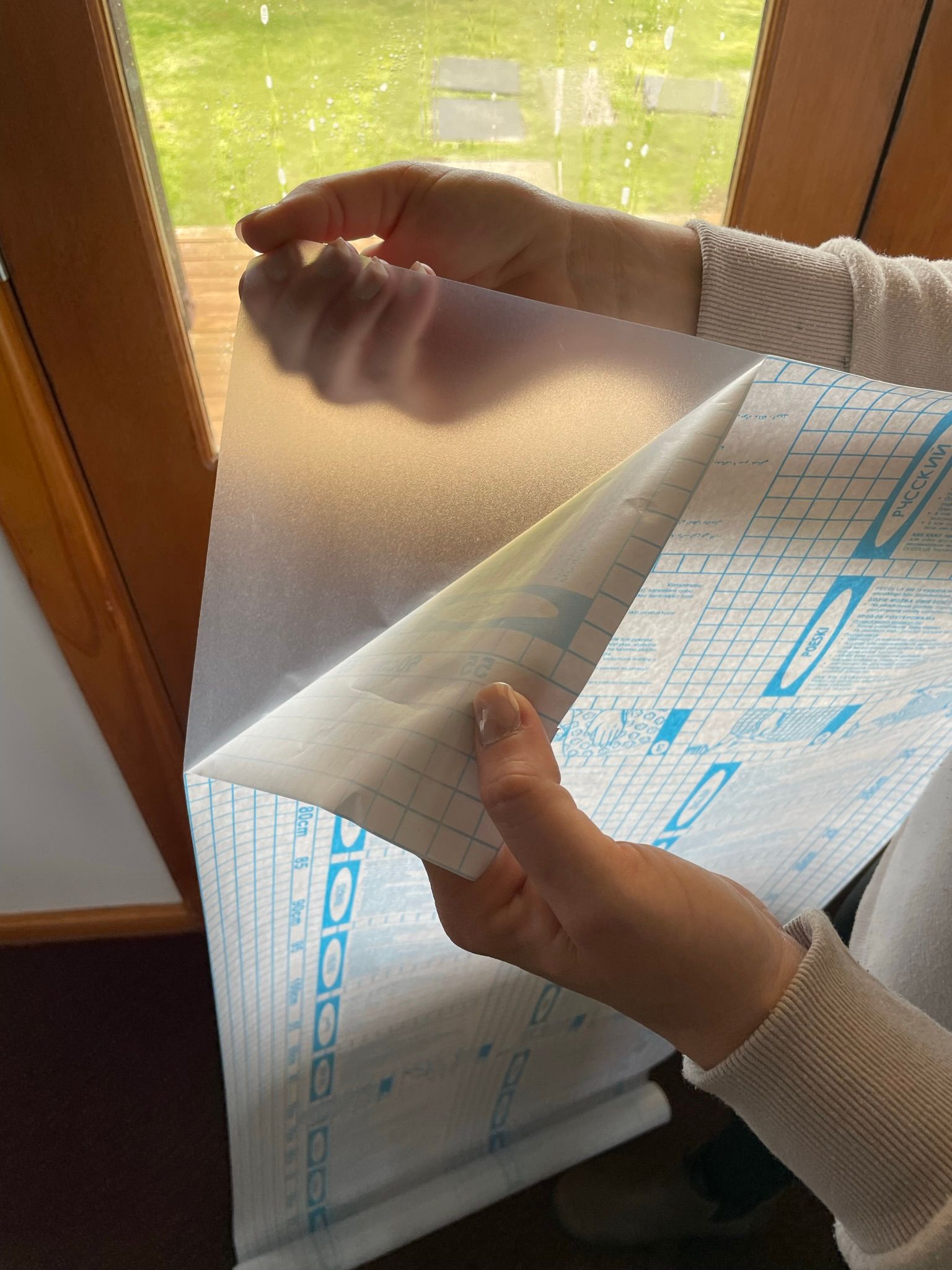 DIY frost window film Bunnings community