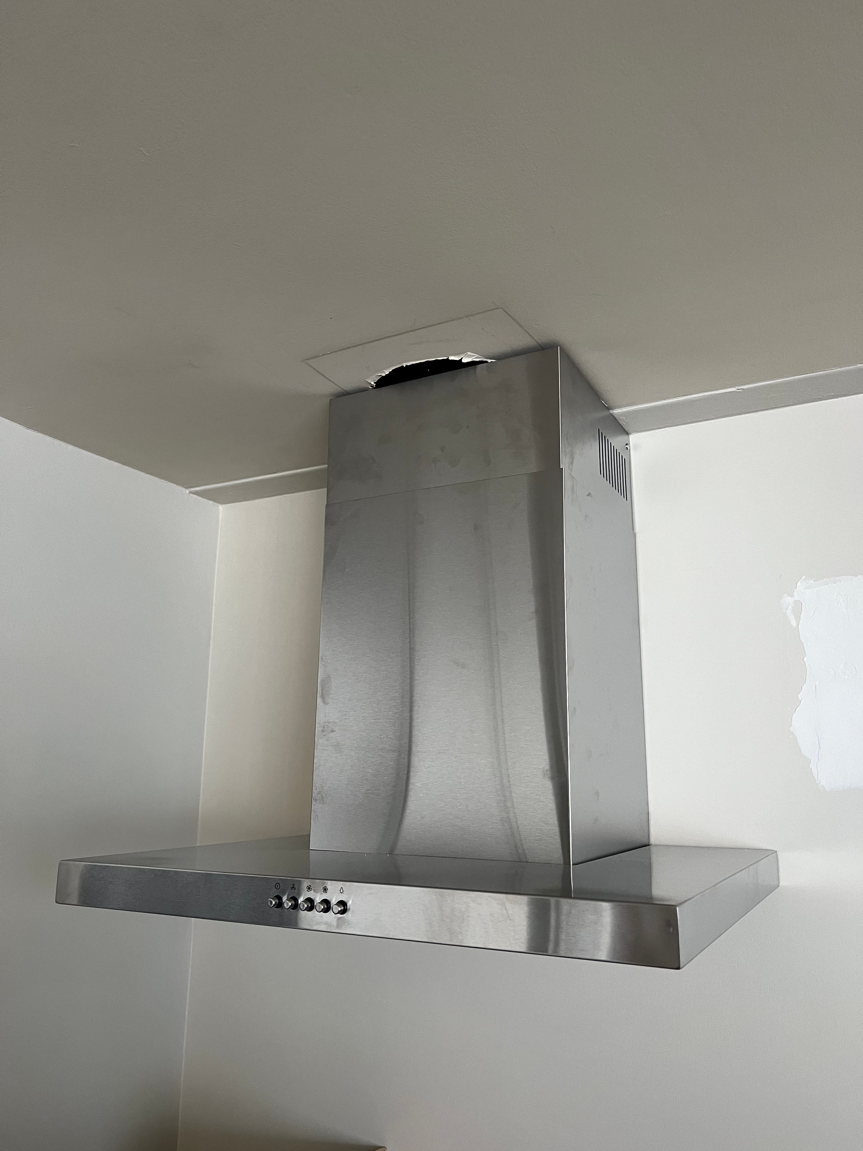 How to cover old extractor fan hole? Bunnings community