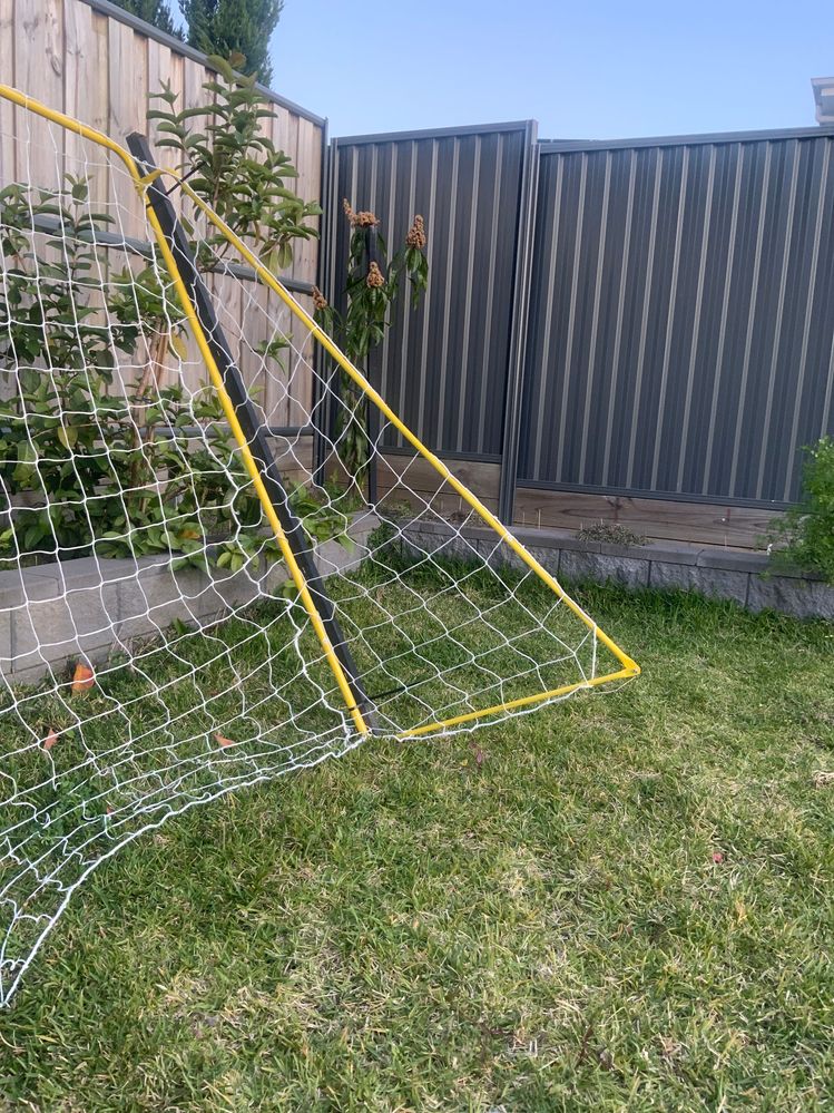 How to secure soccer goal posts to the g... Bunnings community