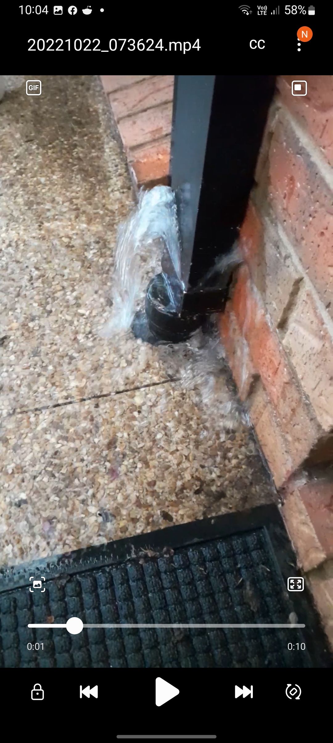 How to fix downpipe water leak? Bunnings community