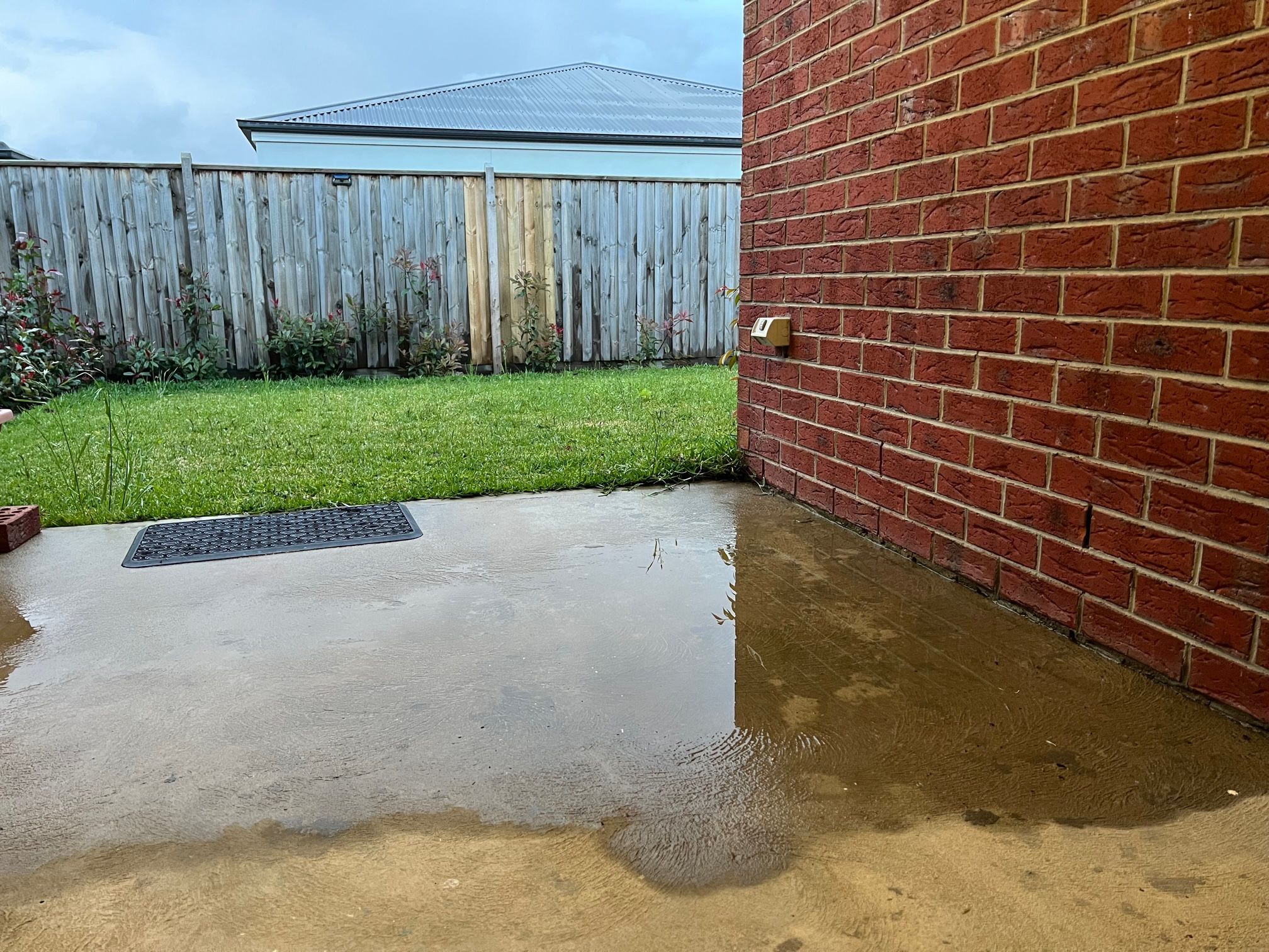 How to level concrete on alfresco? Bunnings community