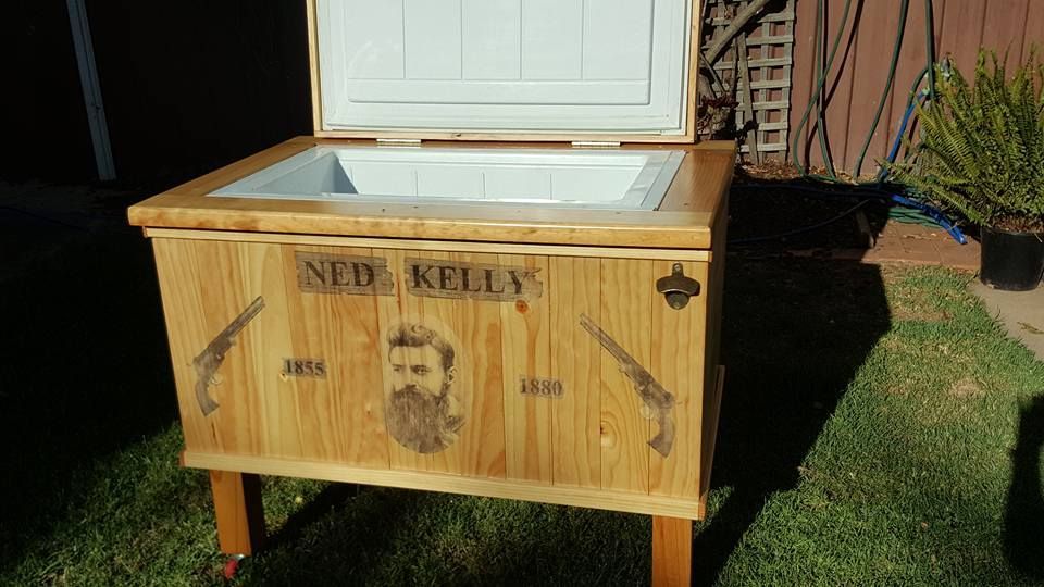 Ned Kelly Wooden Esky (2).jpg
