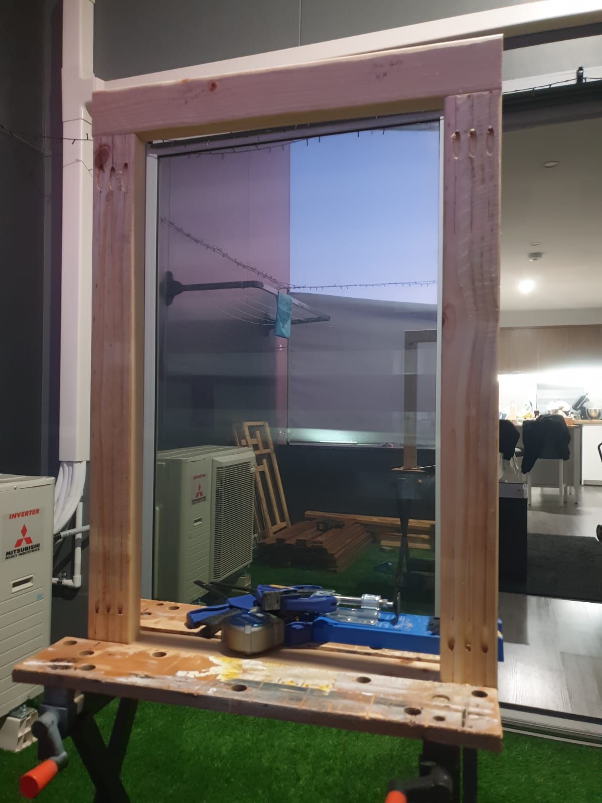 D.I.Y. air conditioner cover Bunnings community