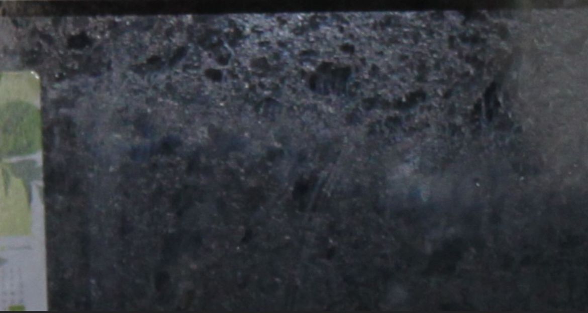 Close up of splashback