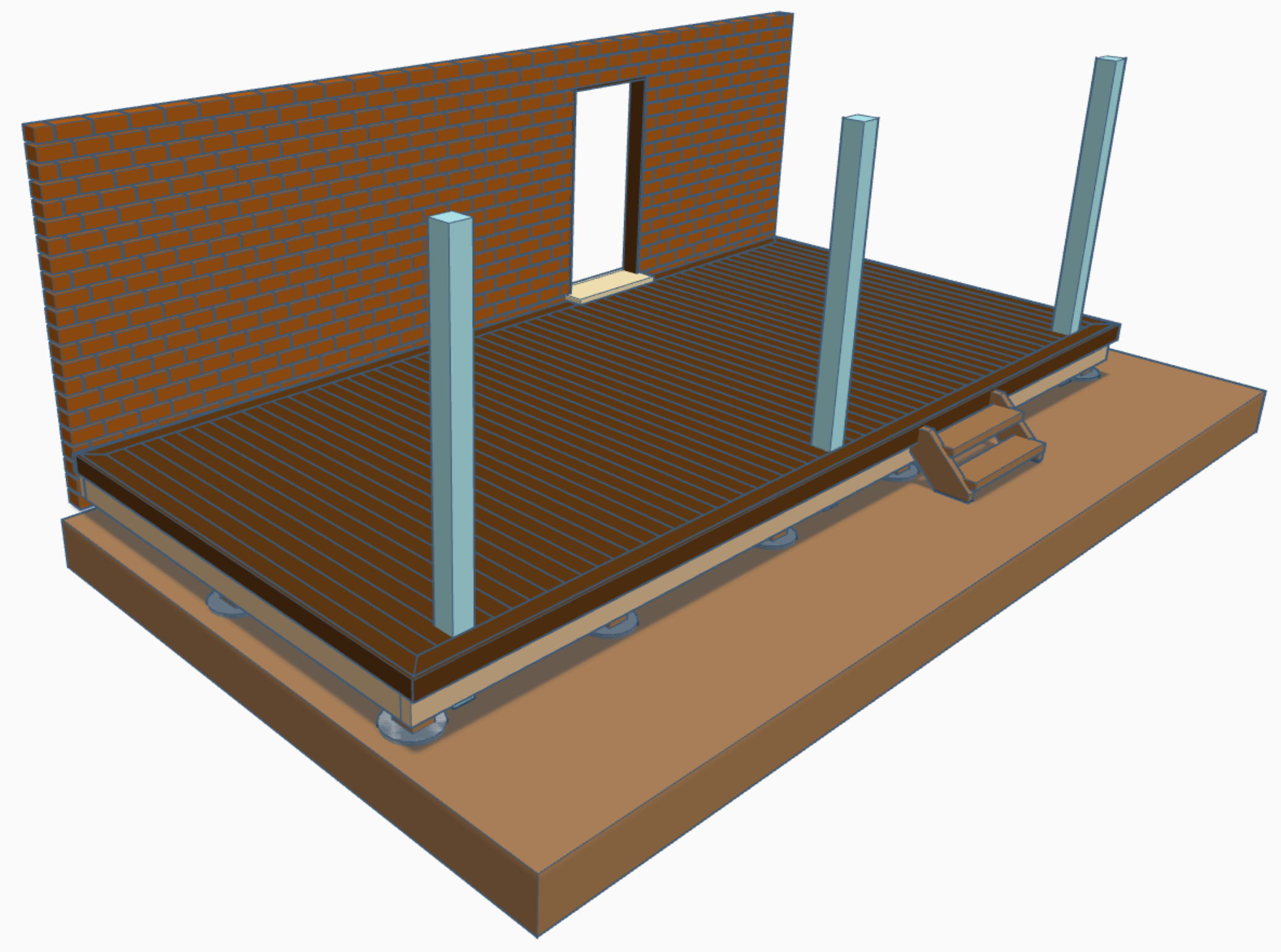 How to build a lowlevel deck over grass... Bunnings community